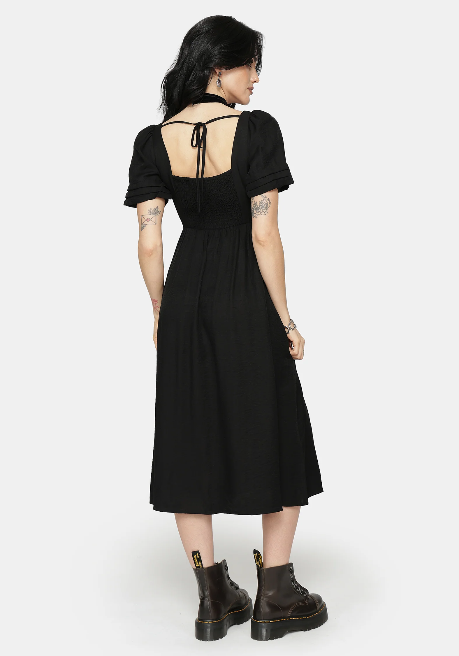 Abellona Embroidered Midi Dress - Image 3