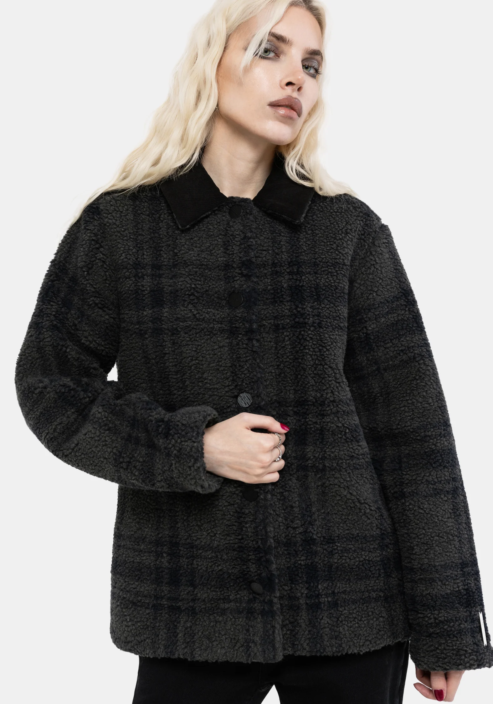 Alina Borg Checked Shacket - Image 5