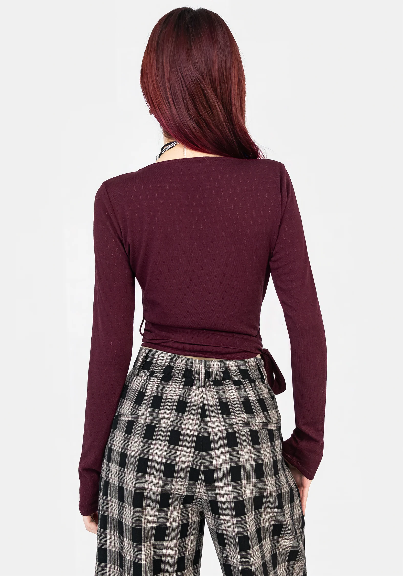 Allegra Wrap Crop Top - Image 3