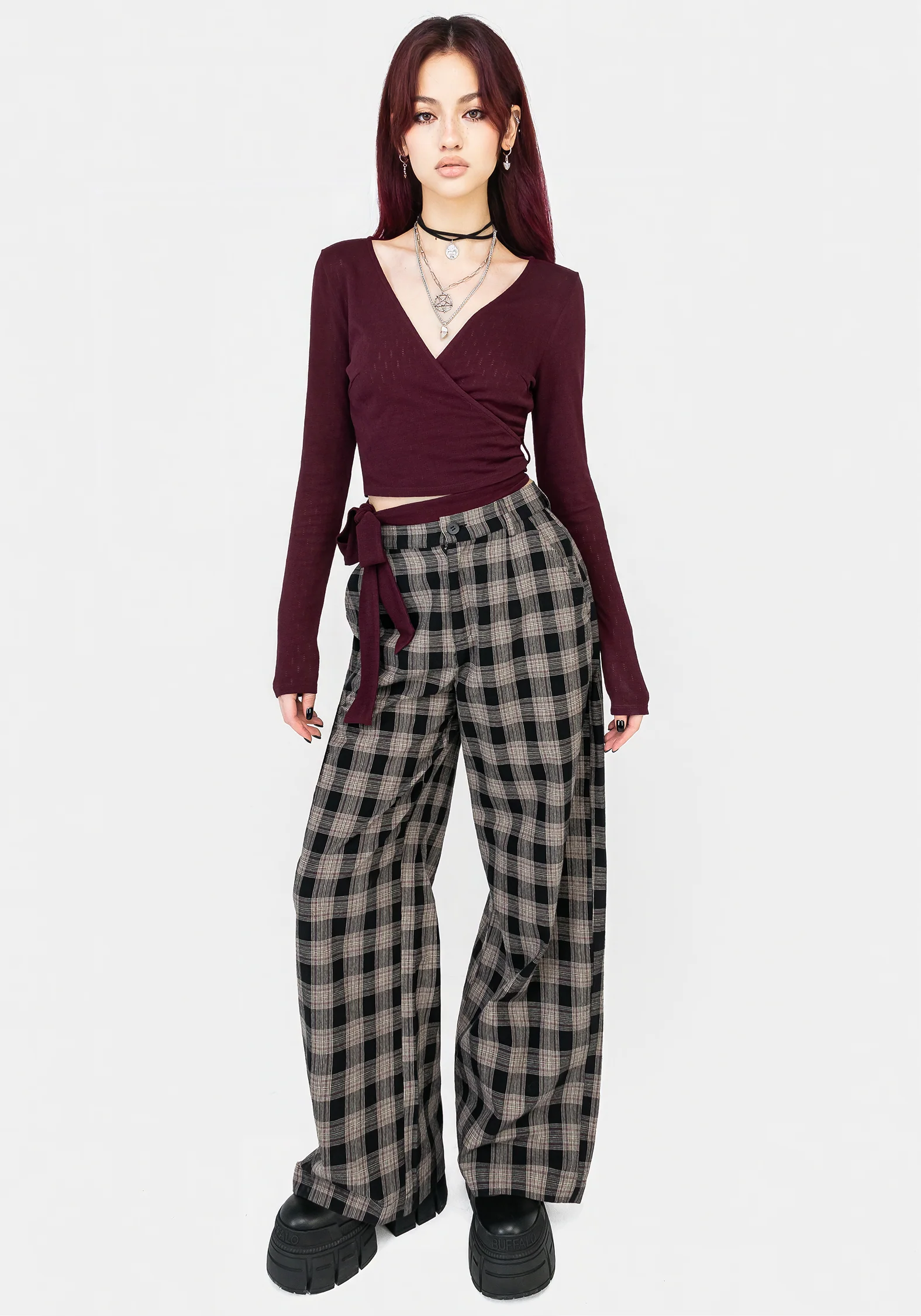 Allegra Wrap Crop Top - Image 4