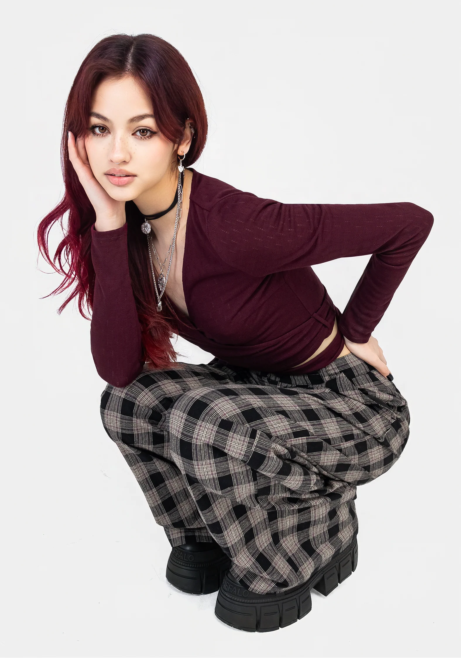 Allegra Wrap Crop Top - Image 8