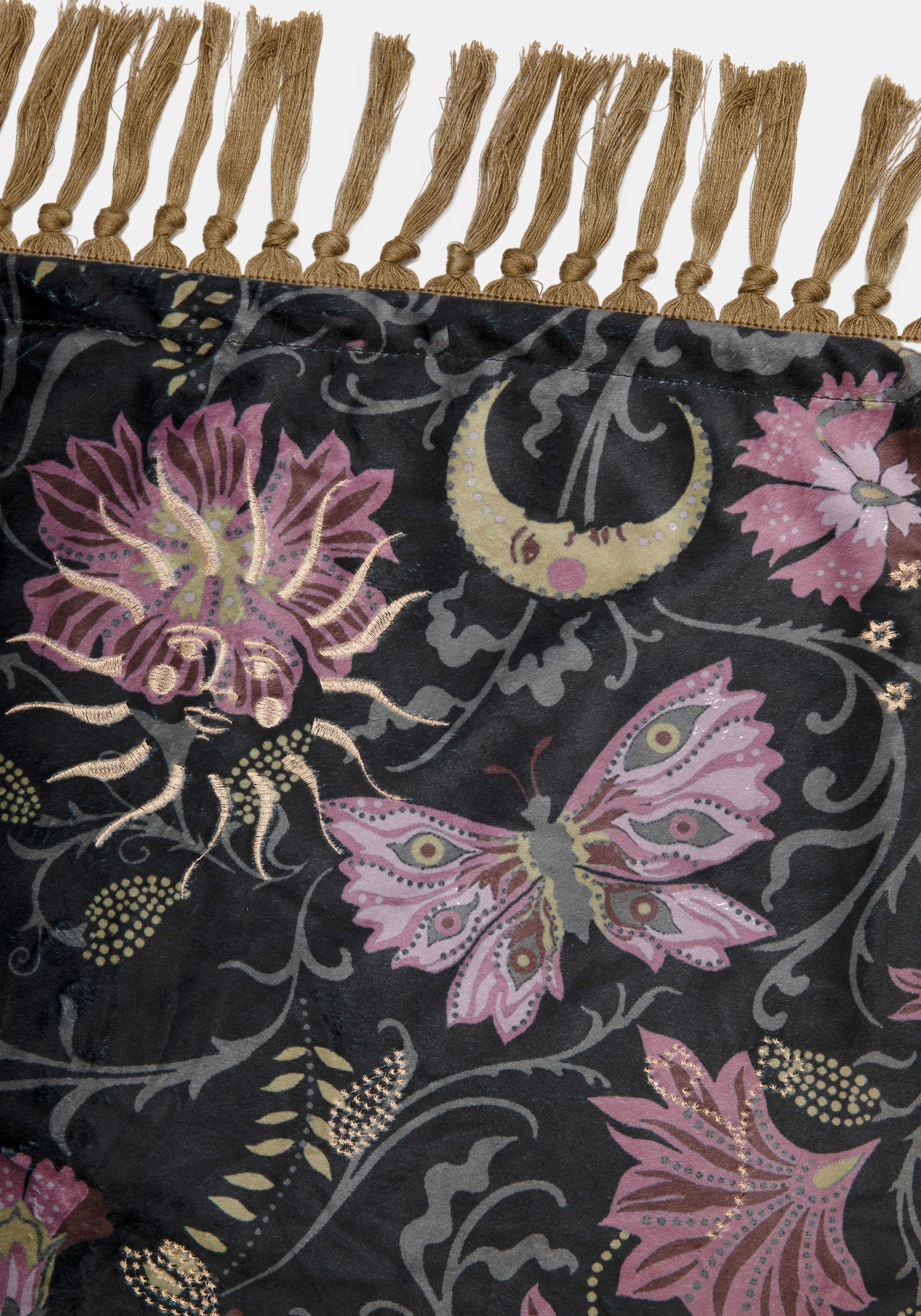 Angela Folk Embroidered Throw - Image 2