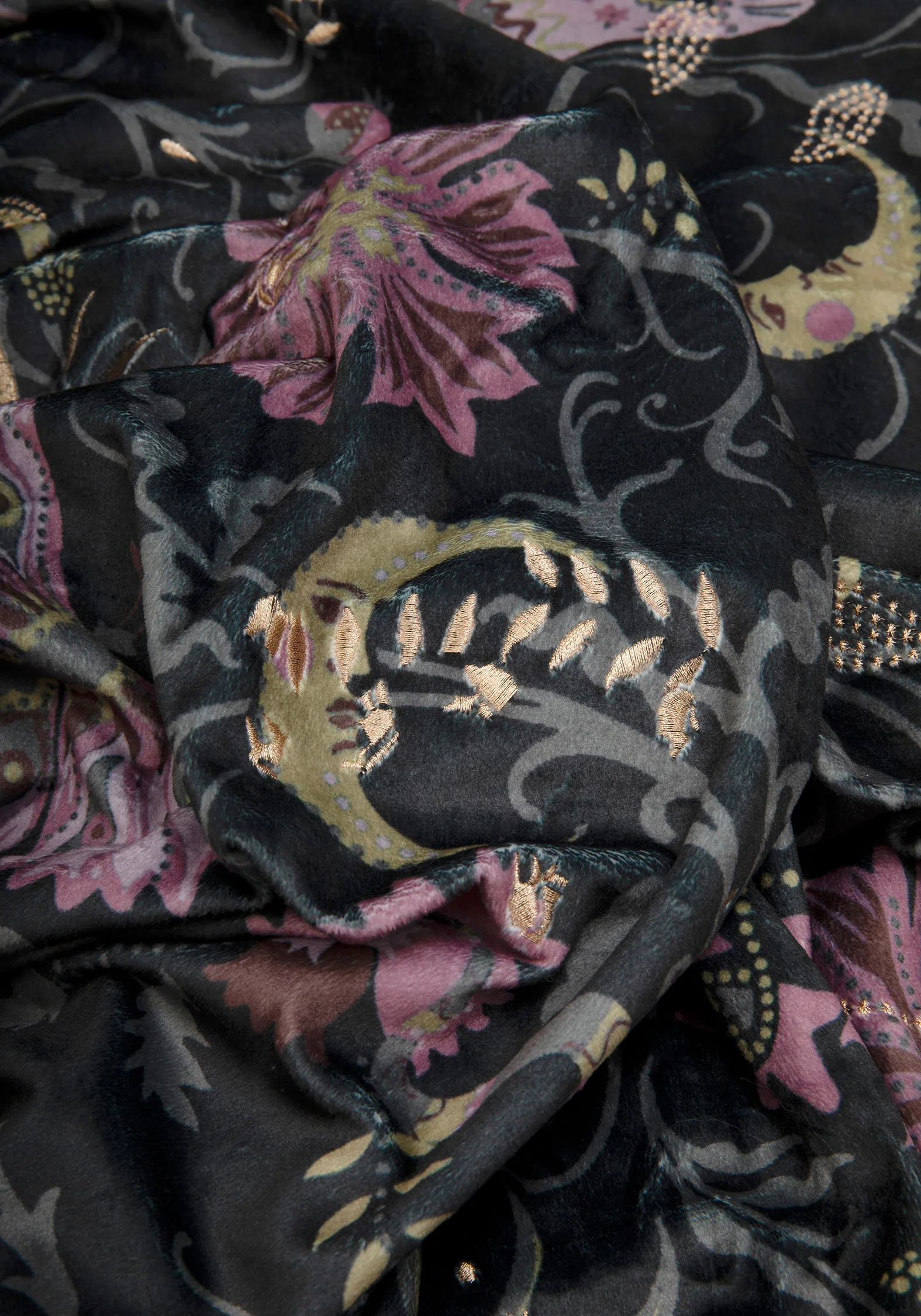 Angela Folk Embroidered Throw - Image 3