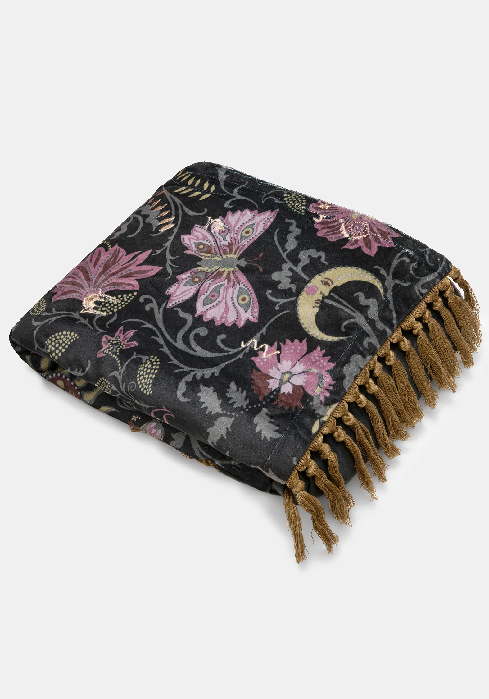 Angela Folk Embroidered Throw - Image 4