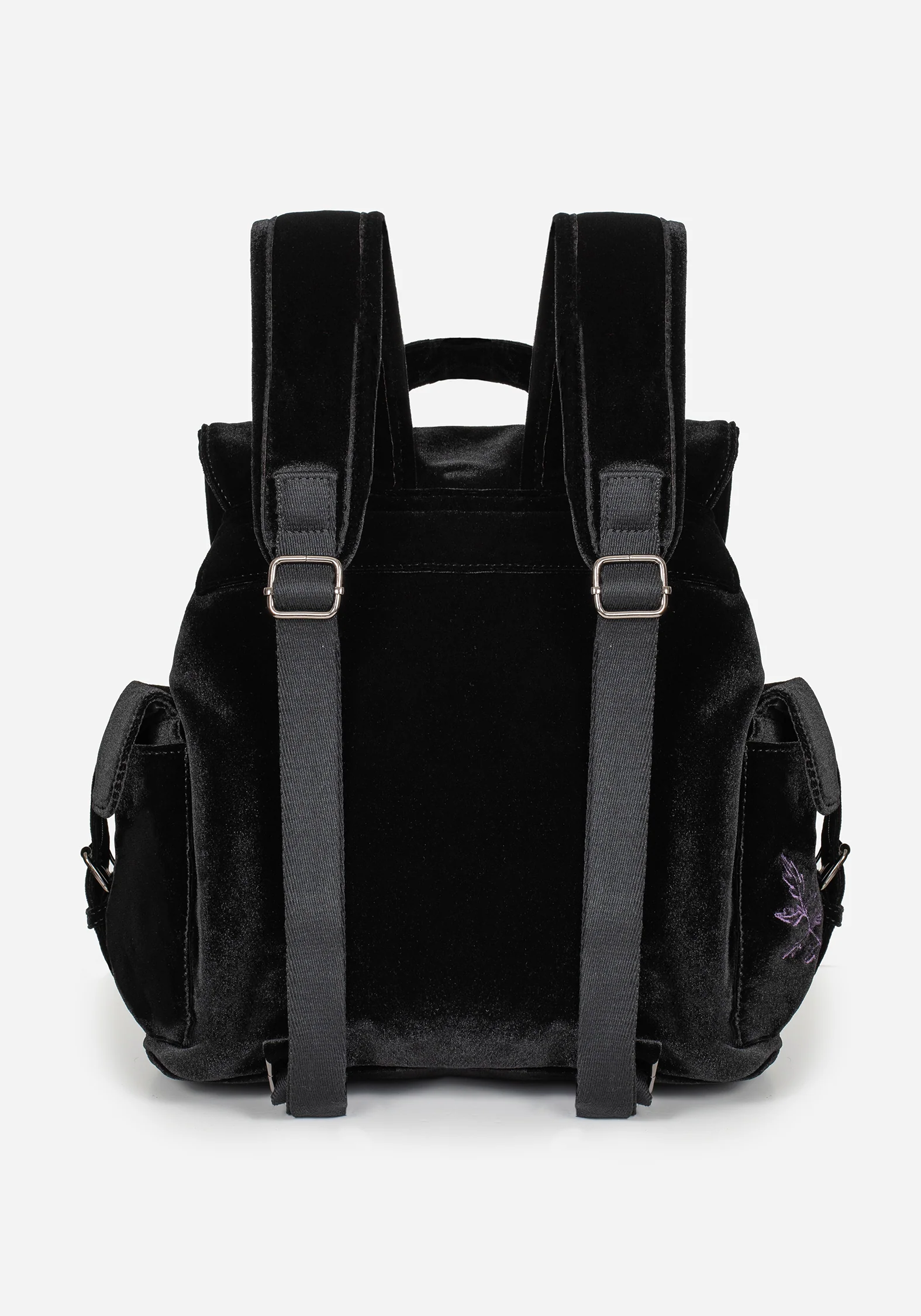Atropos Moth Embroidered Satchel Backpack - Image 4