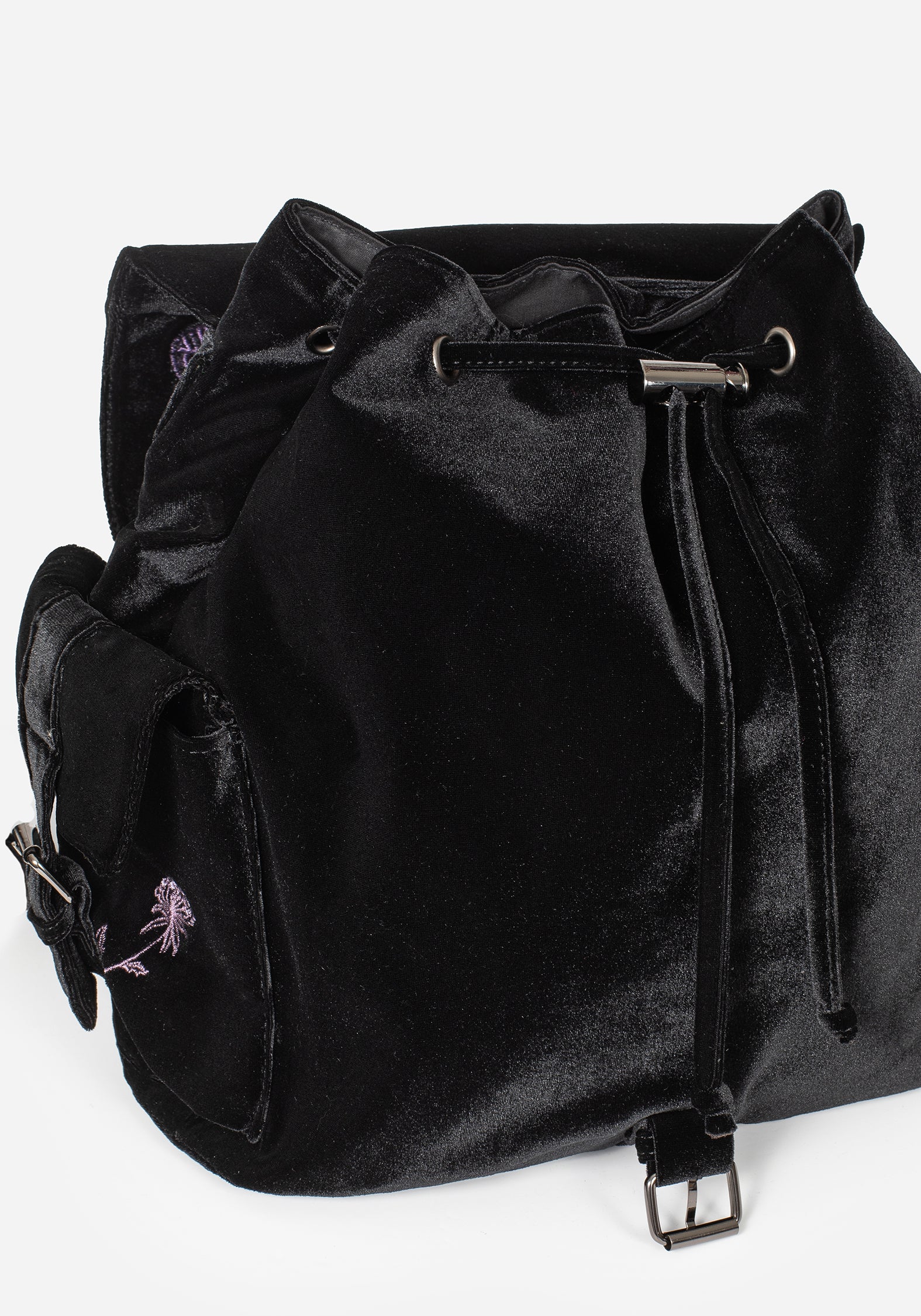 Atropos Moth Embroidered Satchel Backpack - Image 5
