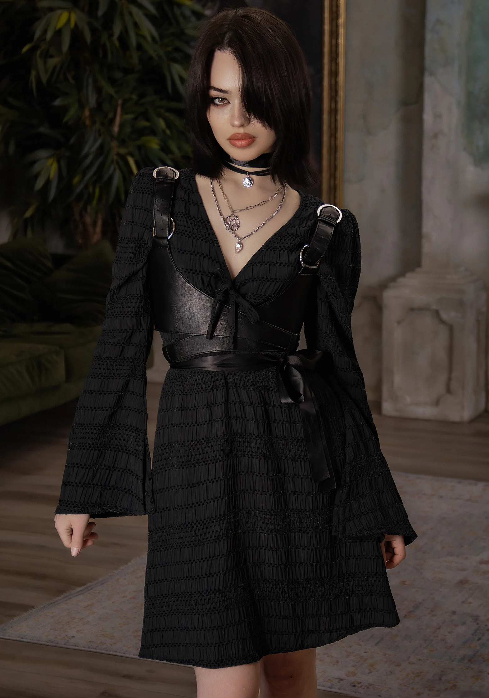 Bathsheba Mini Dress - Image 4