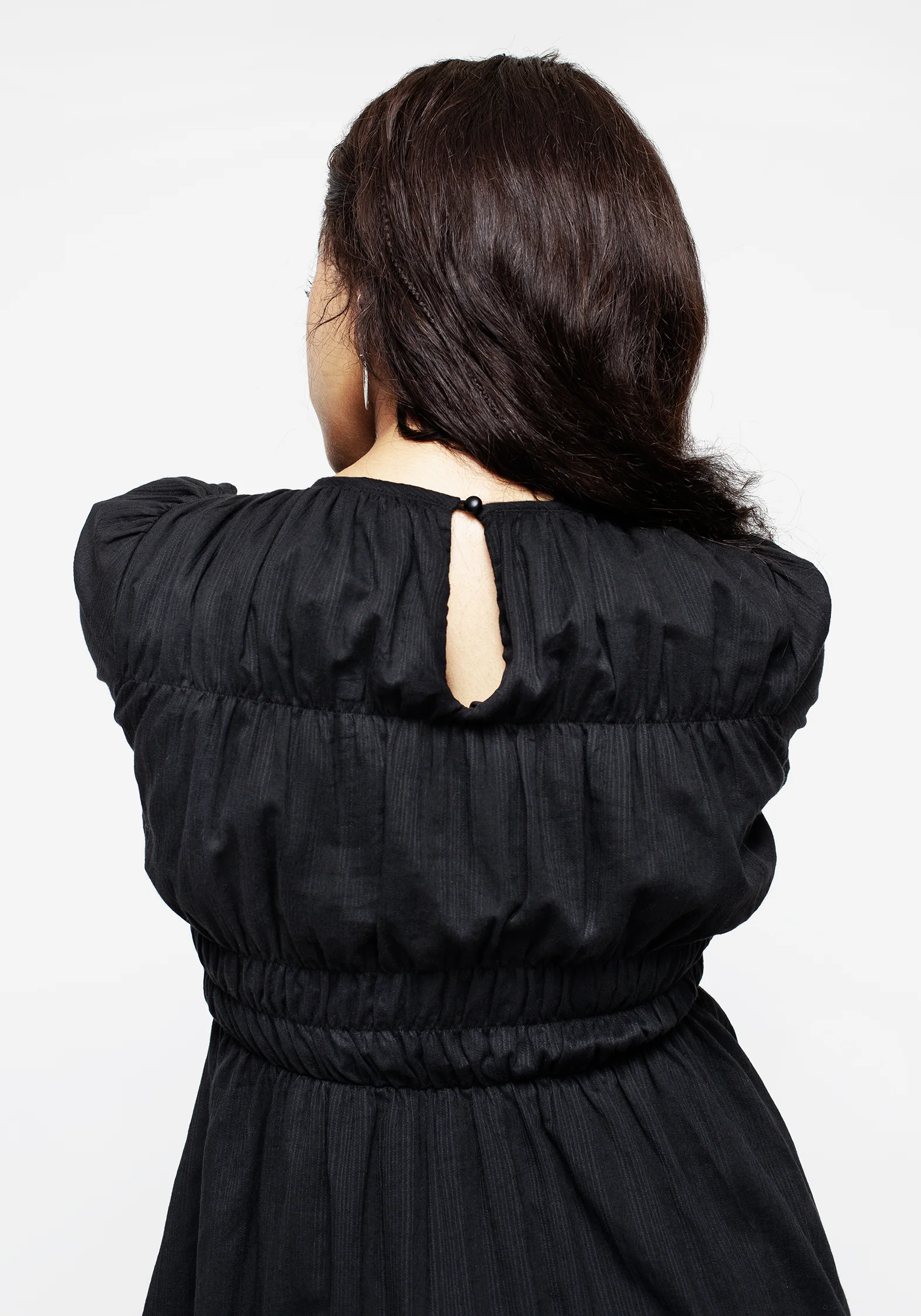 Bedelia Cotton Mini Dress - Image 7