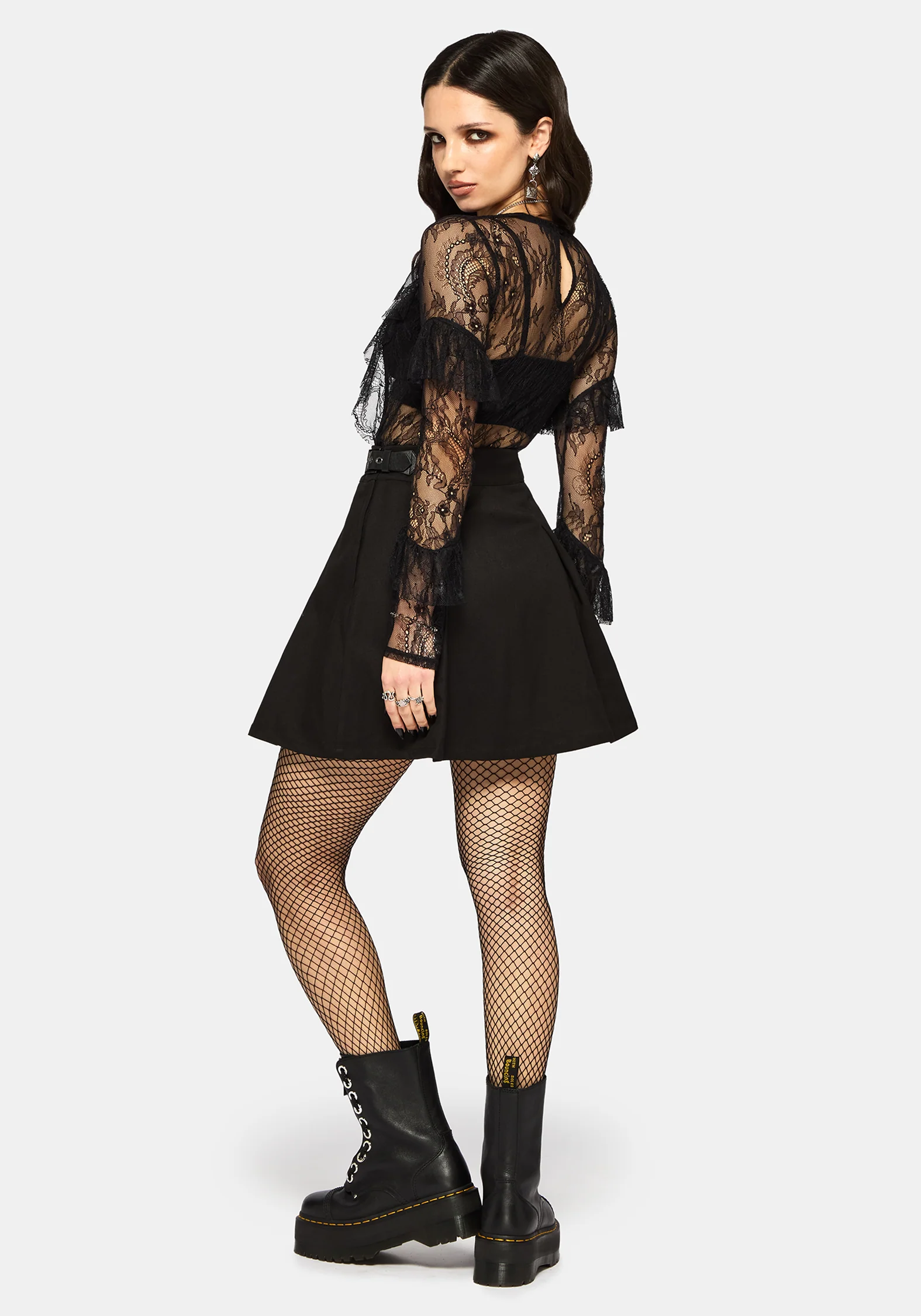 Cecilia Lace Ruffle Top - Image 3