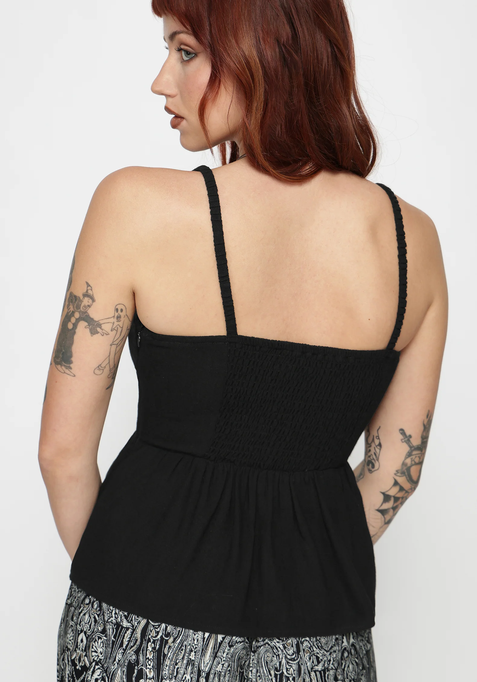 Cirissa Corset Lace Up Detail Cami - Image 3