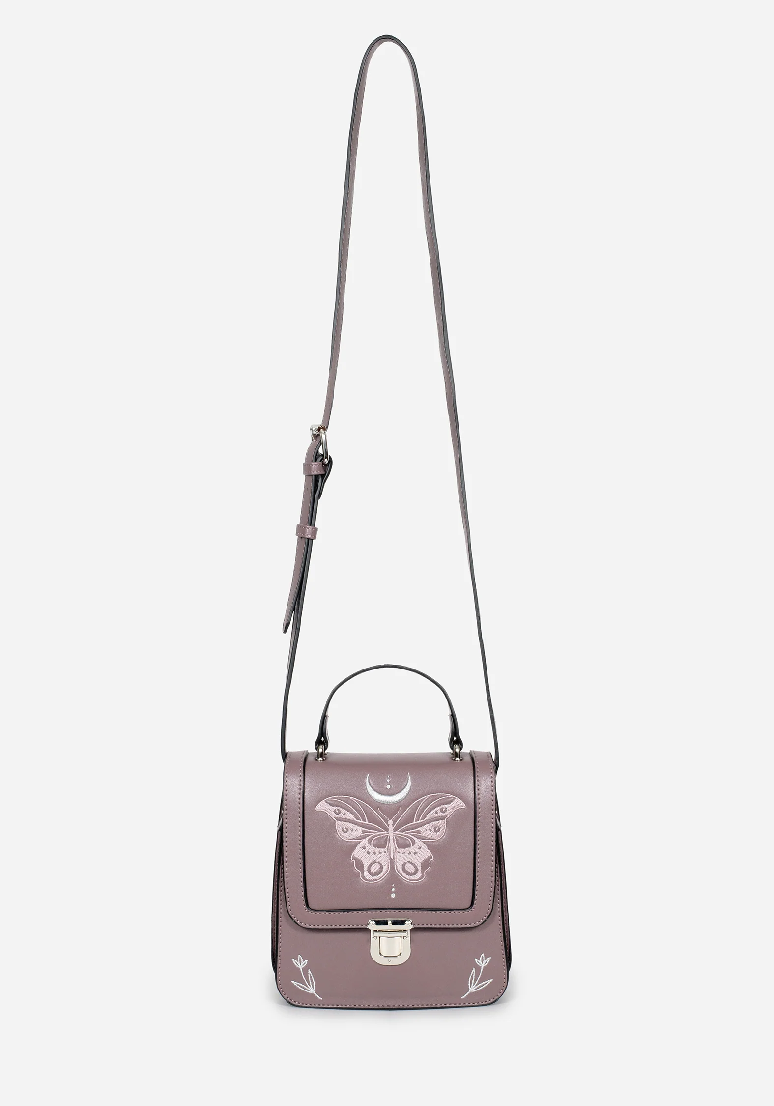 Cocoon Butterfly Crossbody Mini Satchel Bag - Image 13