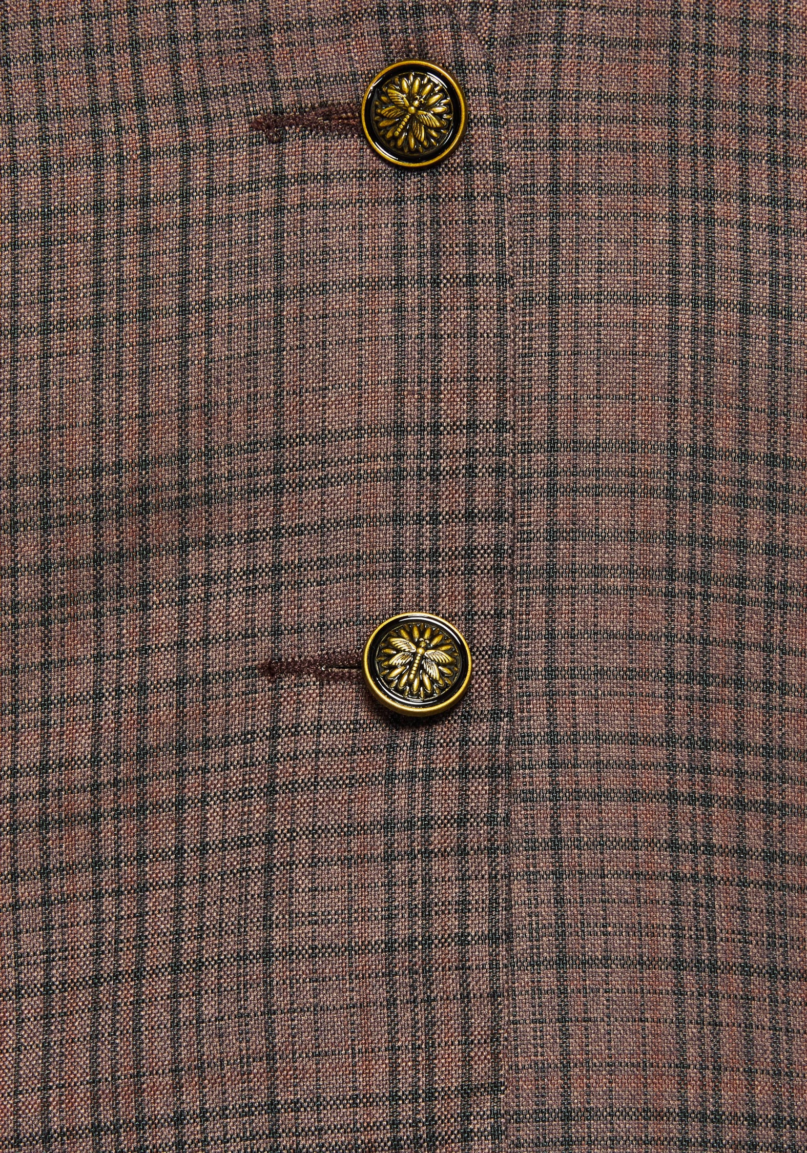 Corbin Check Tailored Waistcoat - Image 2