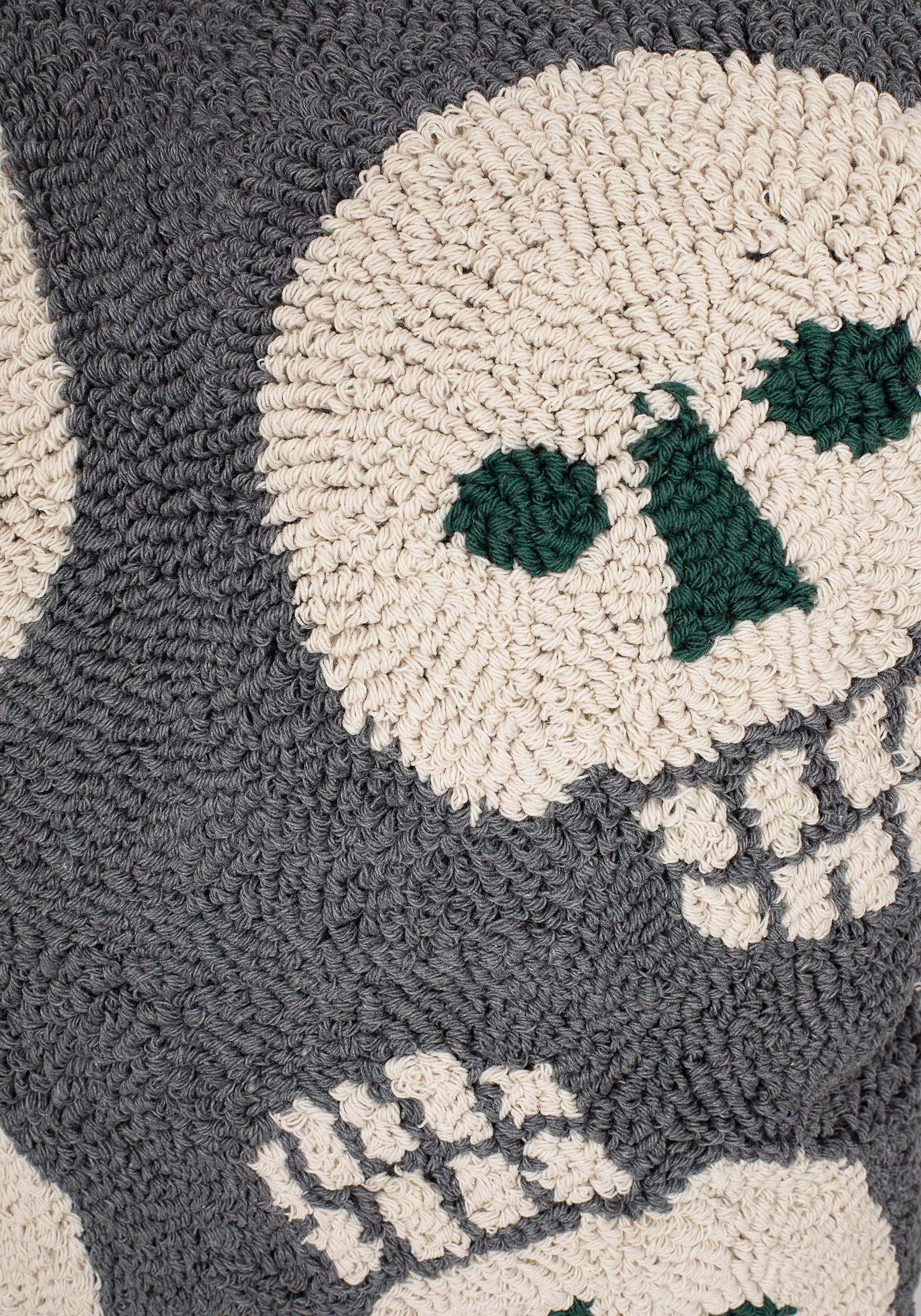 Crania Skull Tufted Cushion - Image 2