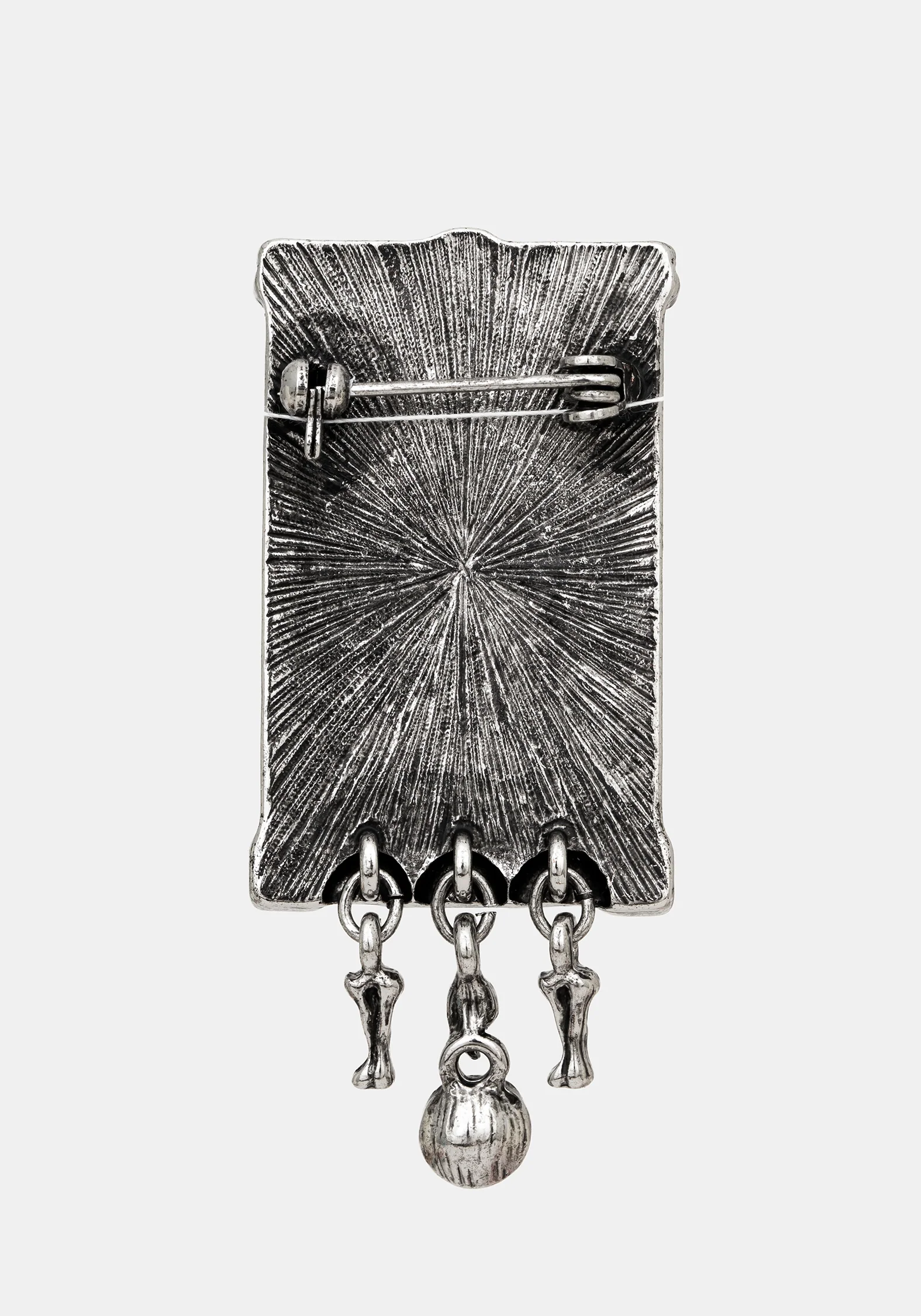 Death Tarot Card Brooch - Image 3