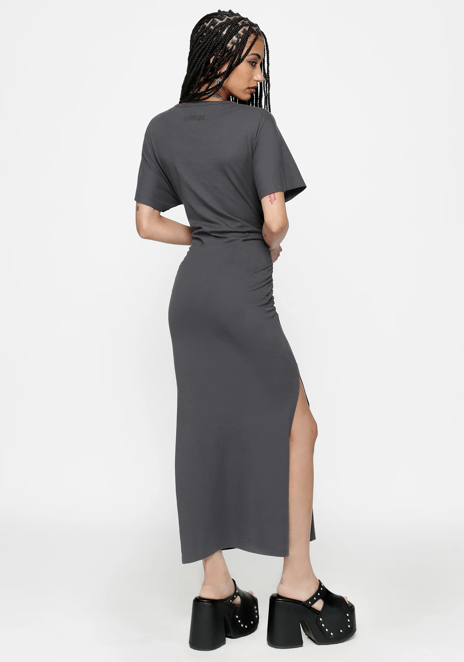 Deni Ruched Midaxi Dress - Image 3