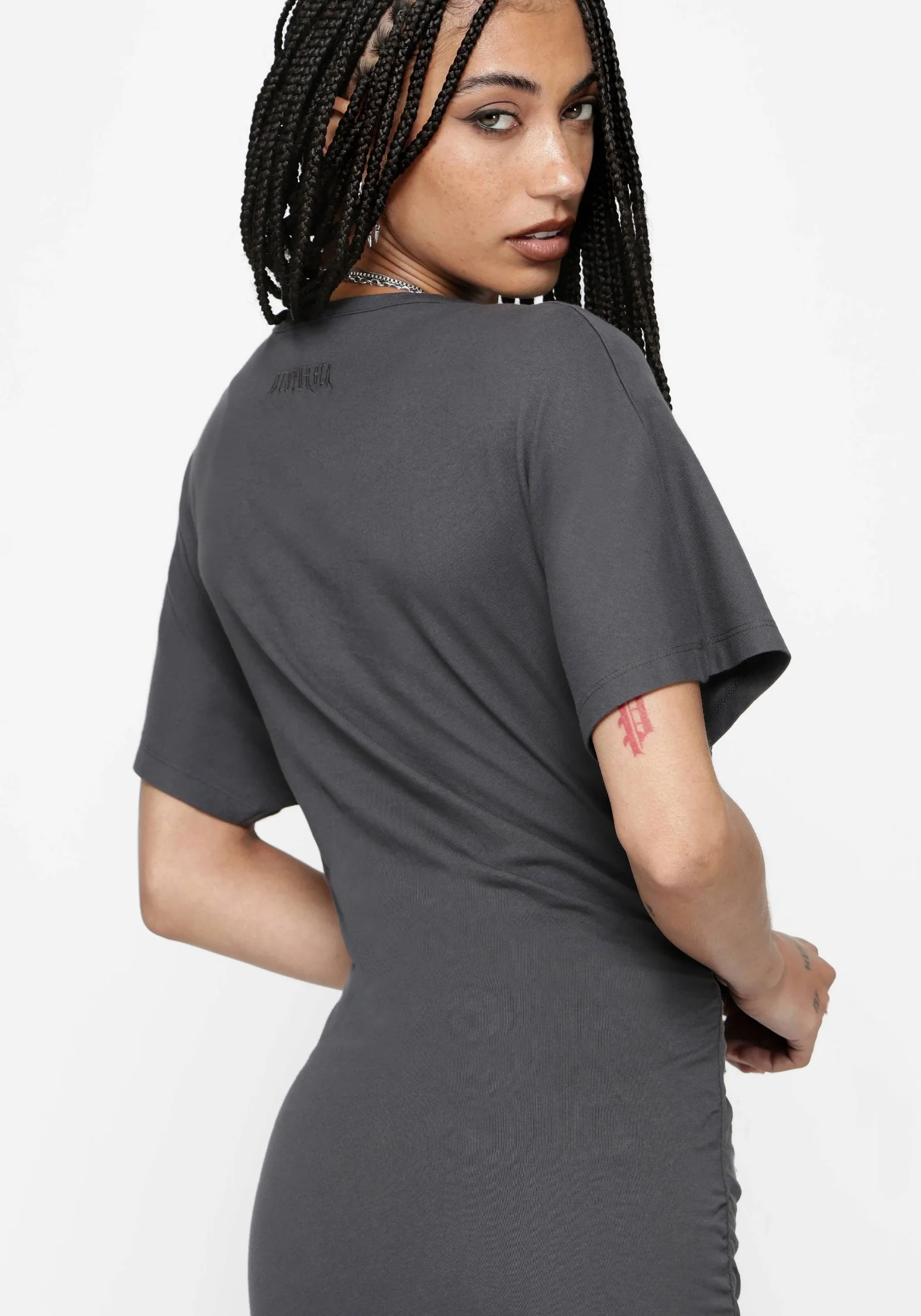 Deni Ruched Midaxi Dress - Image 6