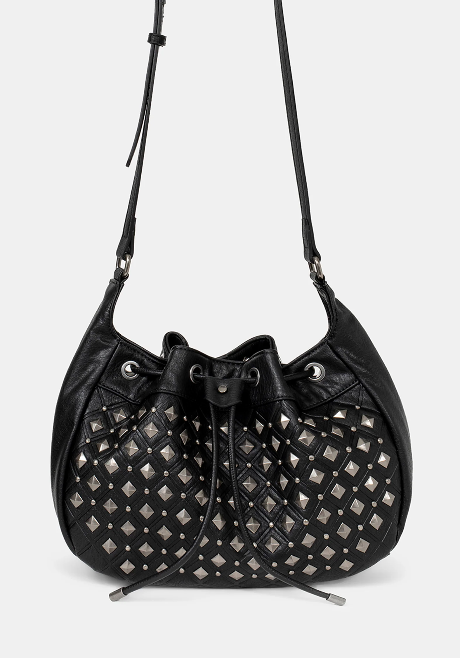 Dolora Studded Bucket Bag