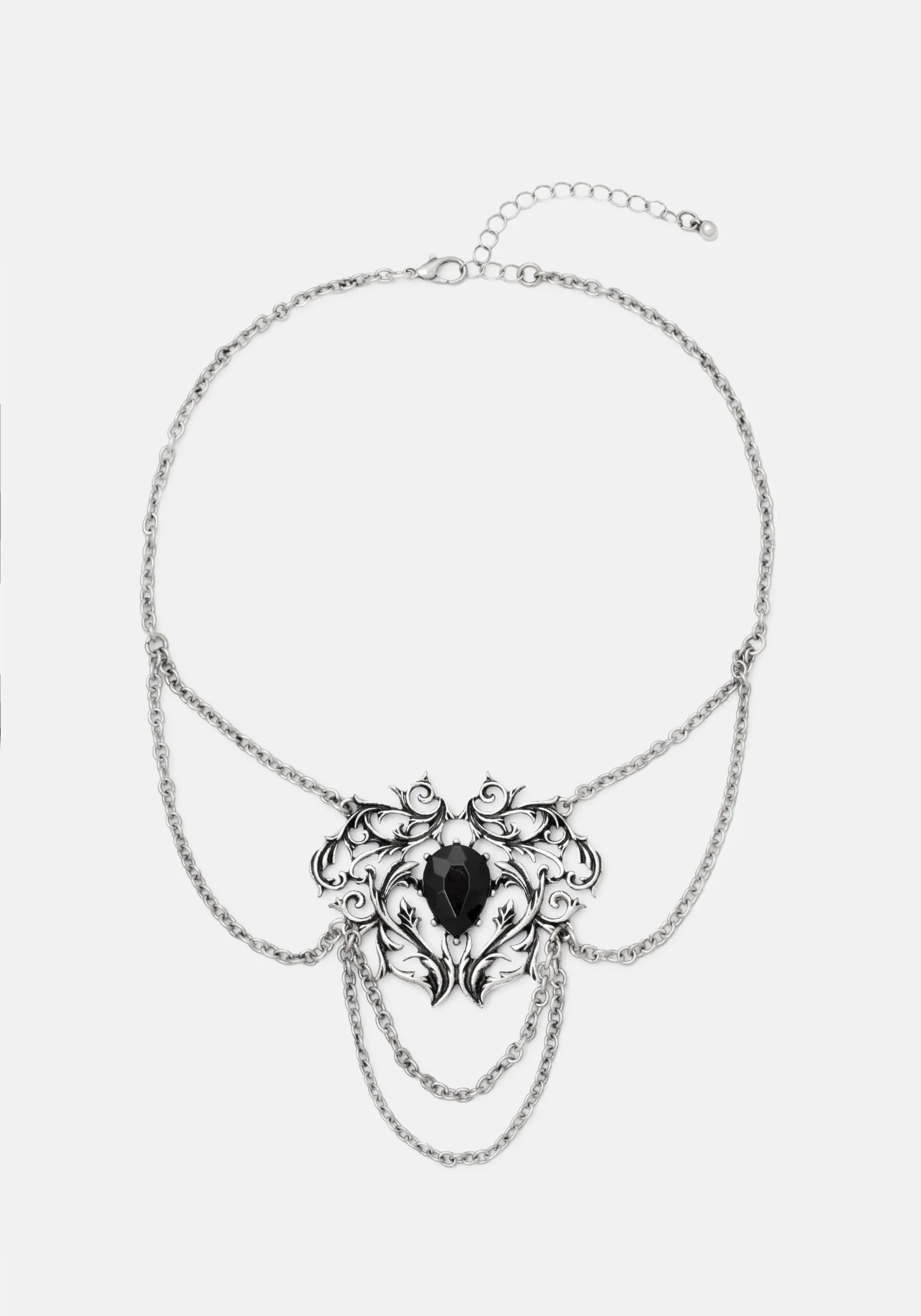 Draxo Layered Chain Necklace - Image 2