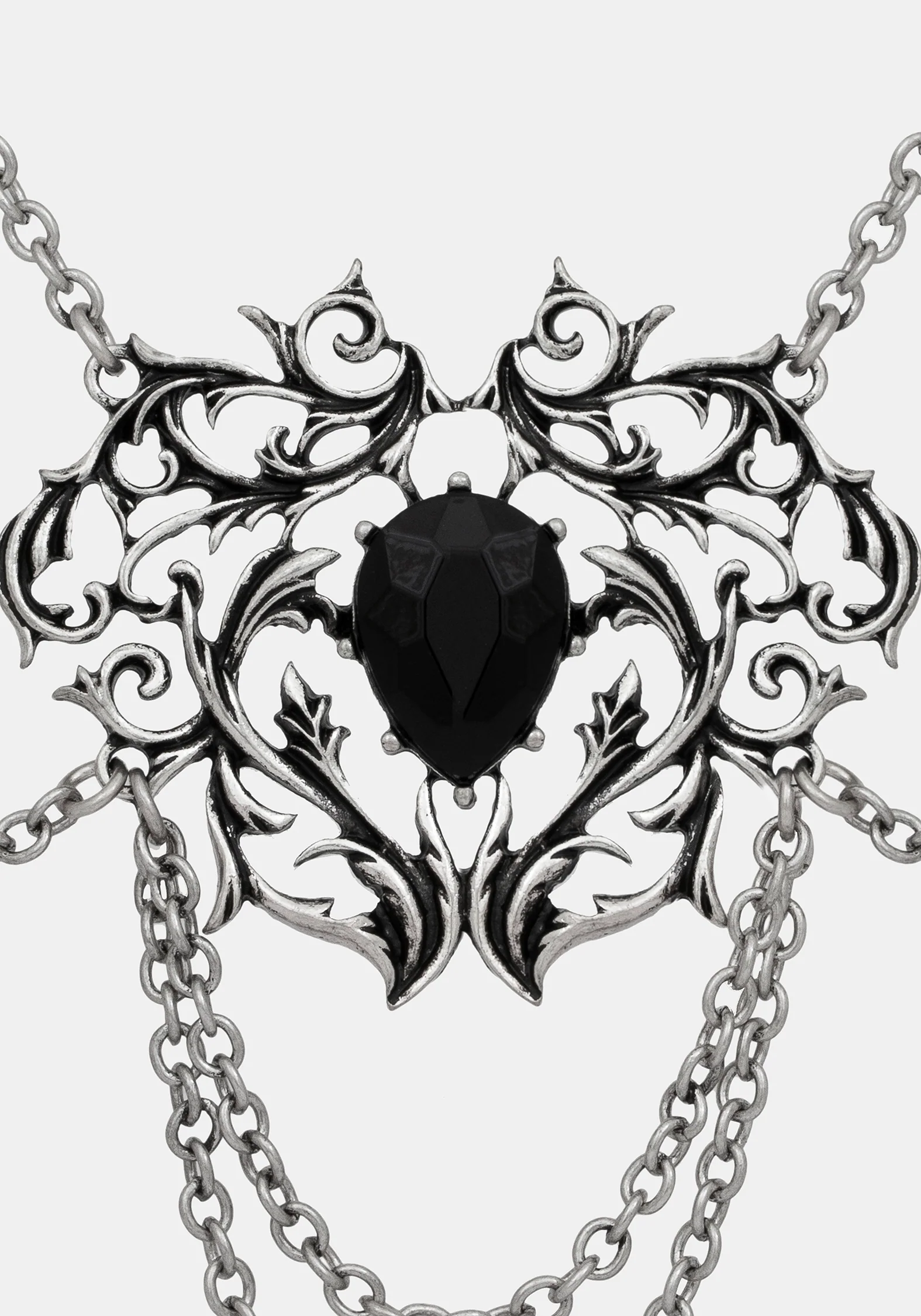 Draxo Layered Chain Necklace - Image 5