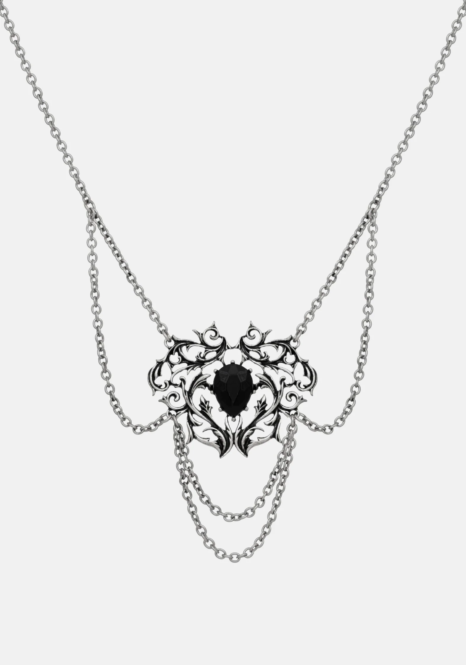 Draxo Layered Chain Necklace - Image 6
