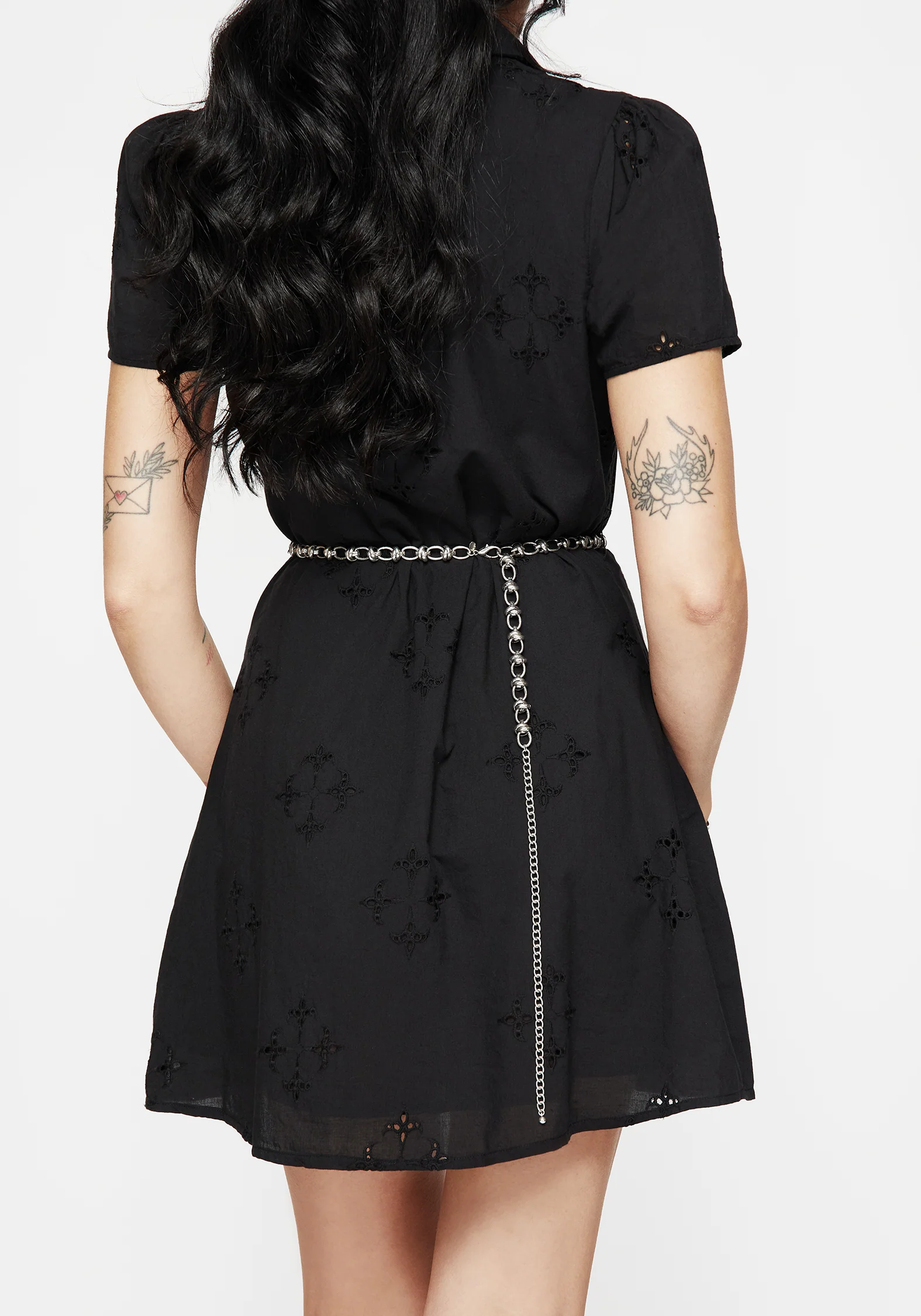 Druantia Pentagram Moon Chain Belt - Image 3