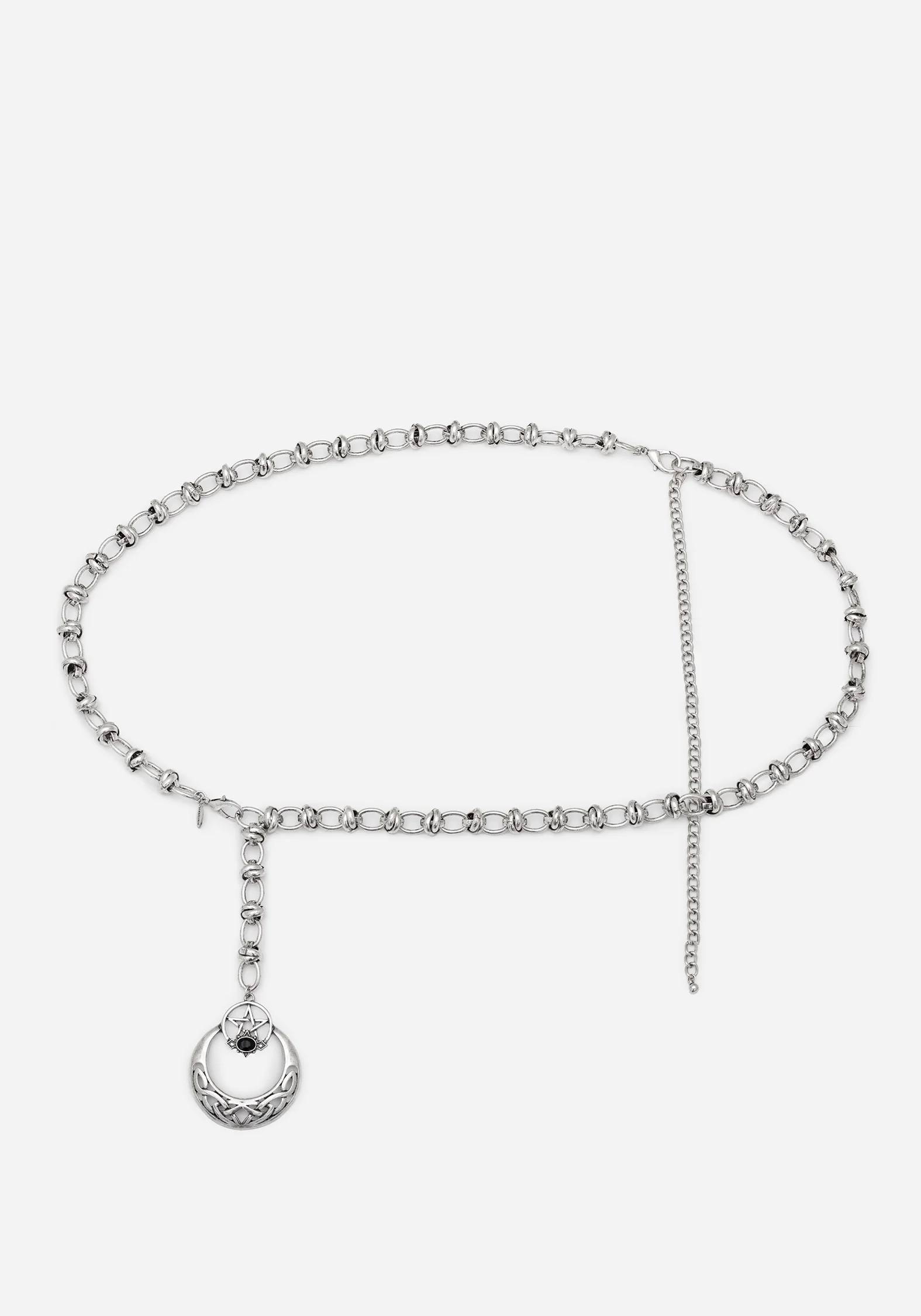 Druantia Pentagram Moon Chain Belt - Image 5