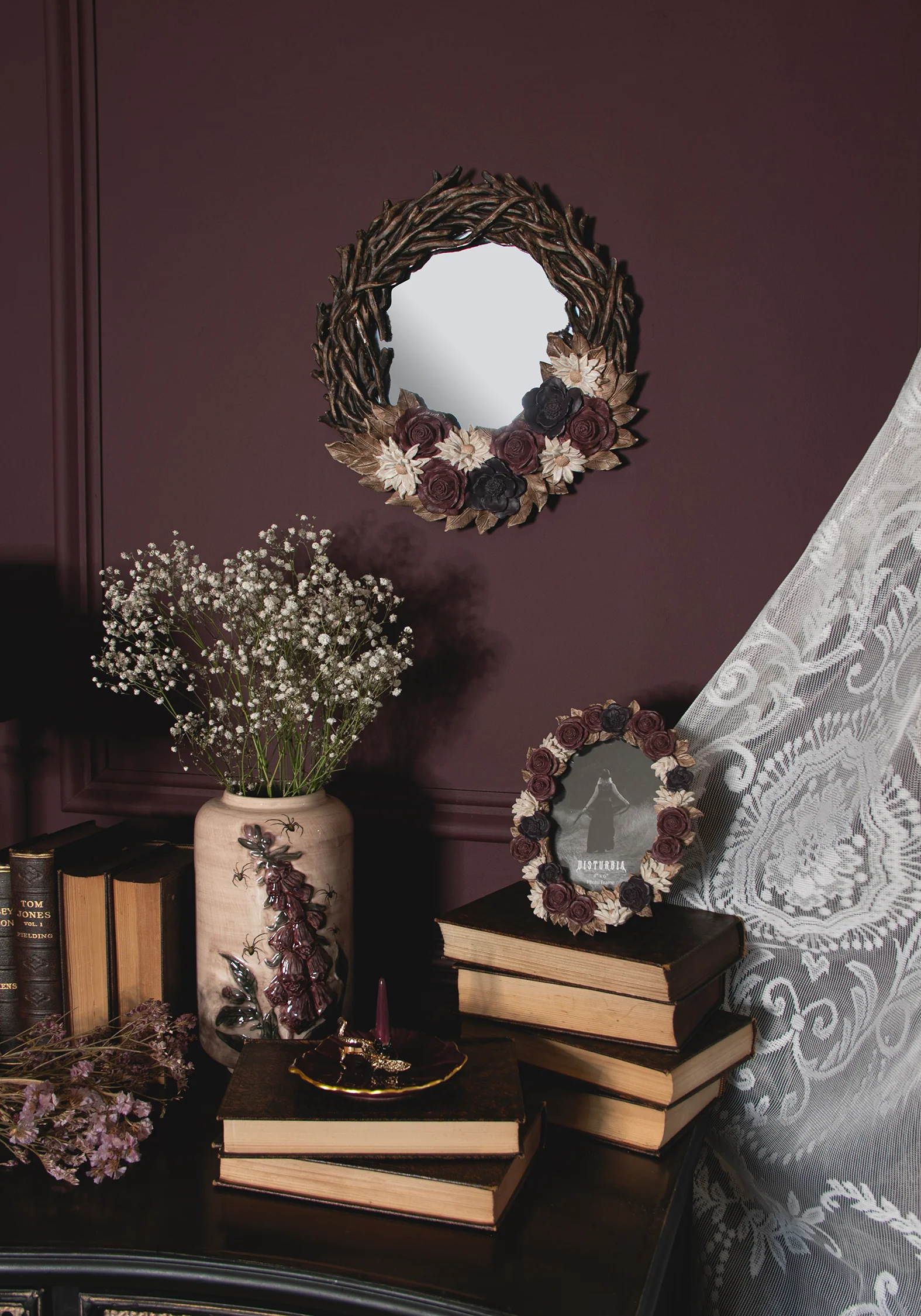 Dusha Garden Dead Flower Mirror - Image 2