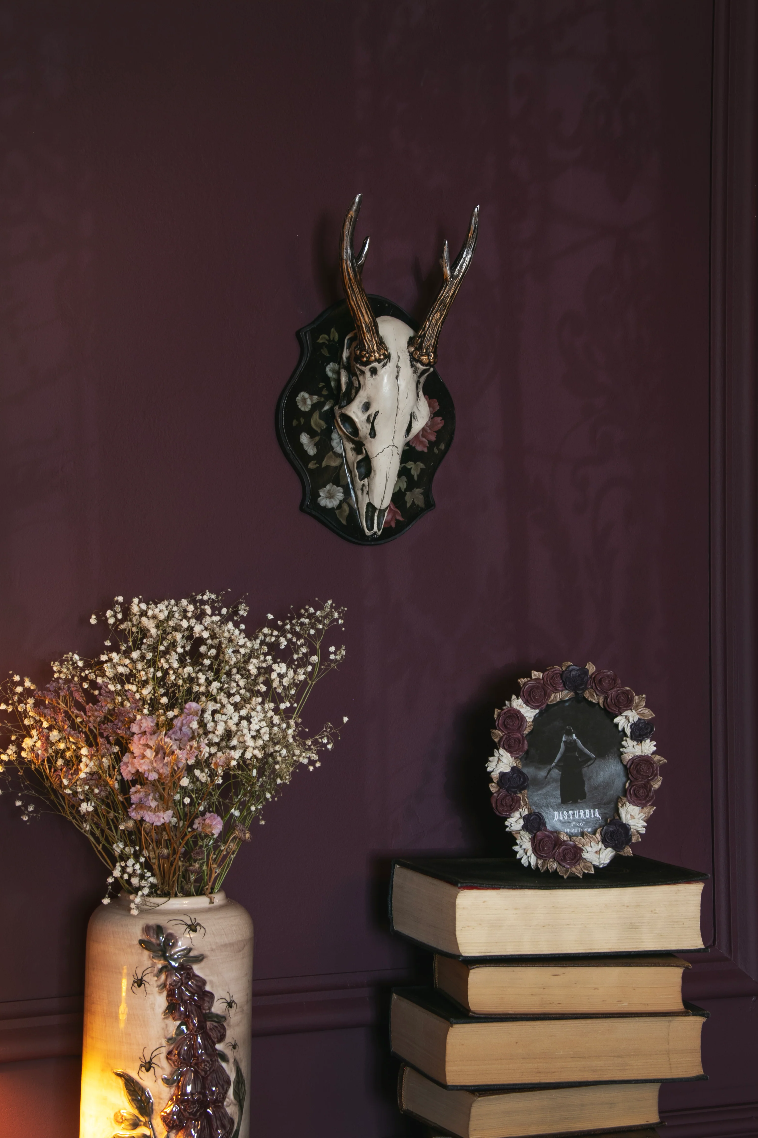 Dusha Garden Skull Wall Hanging - Image 2