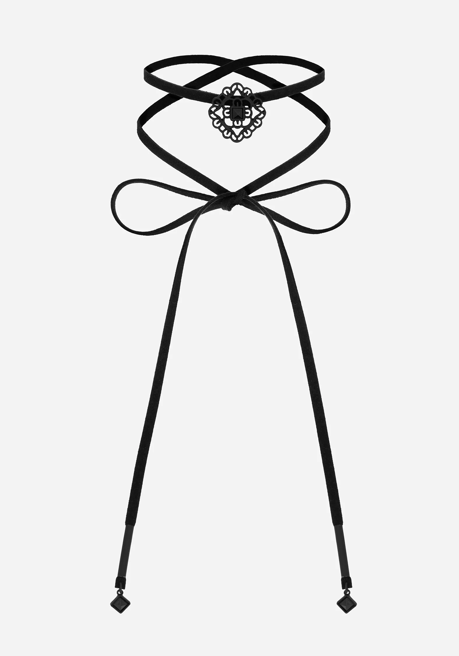 Elaine Cord Ornate Choker - Image 3