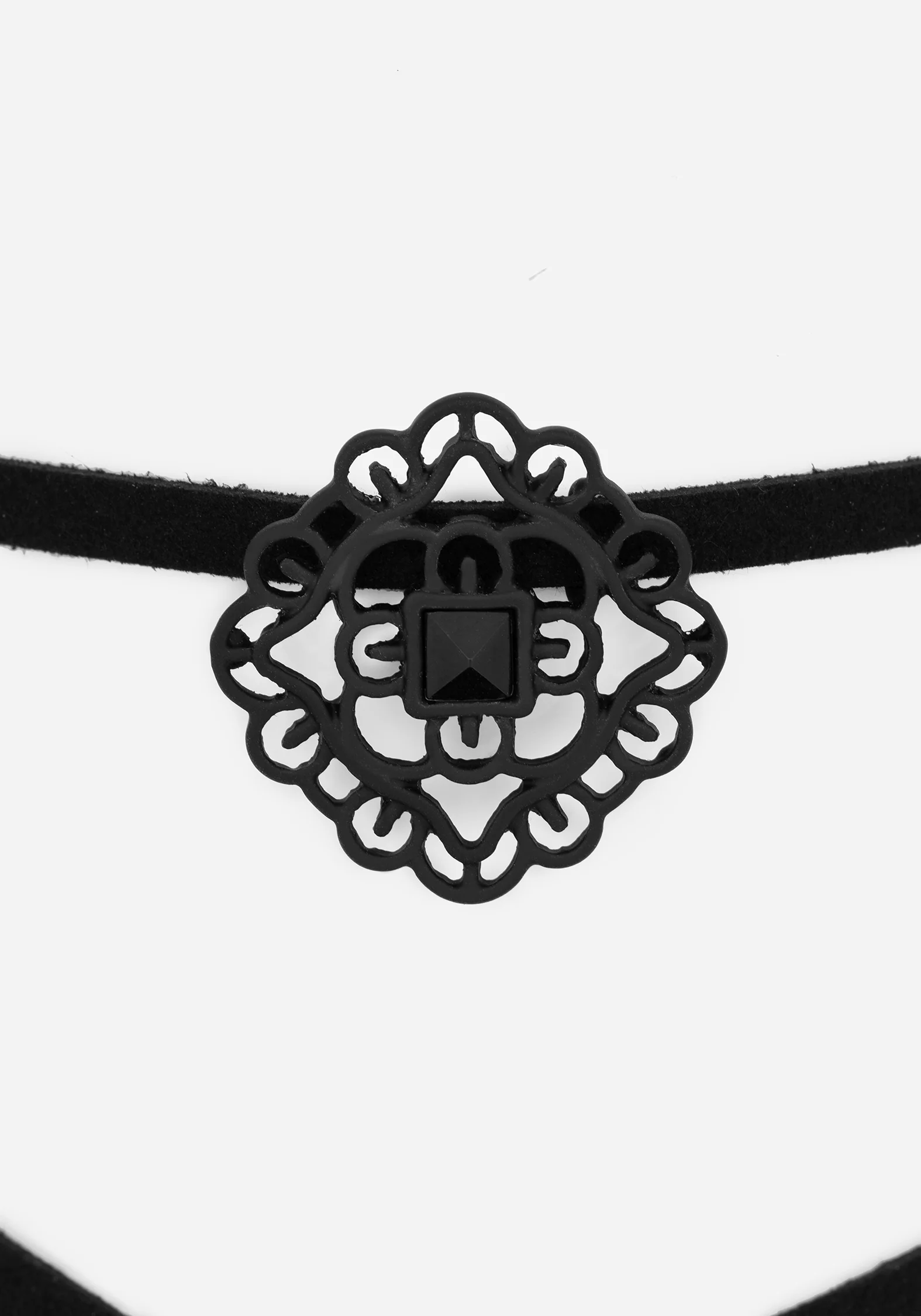 Elaine Cord Ornate Choker - Image 4