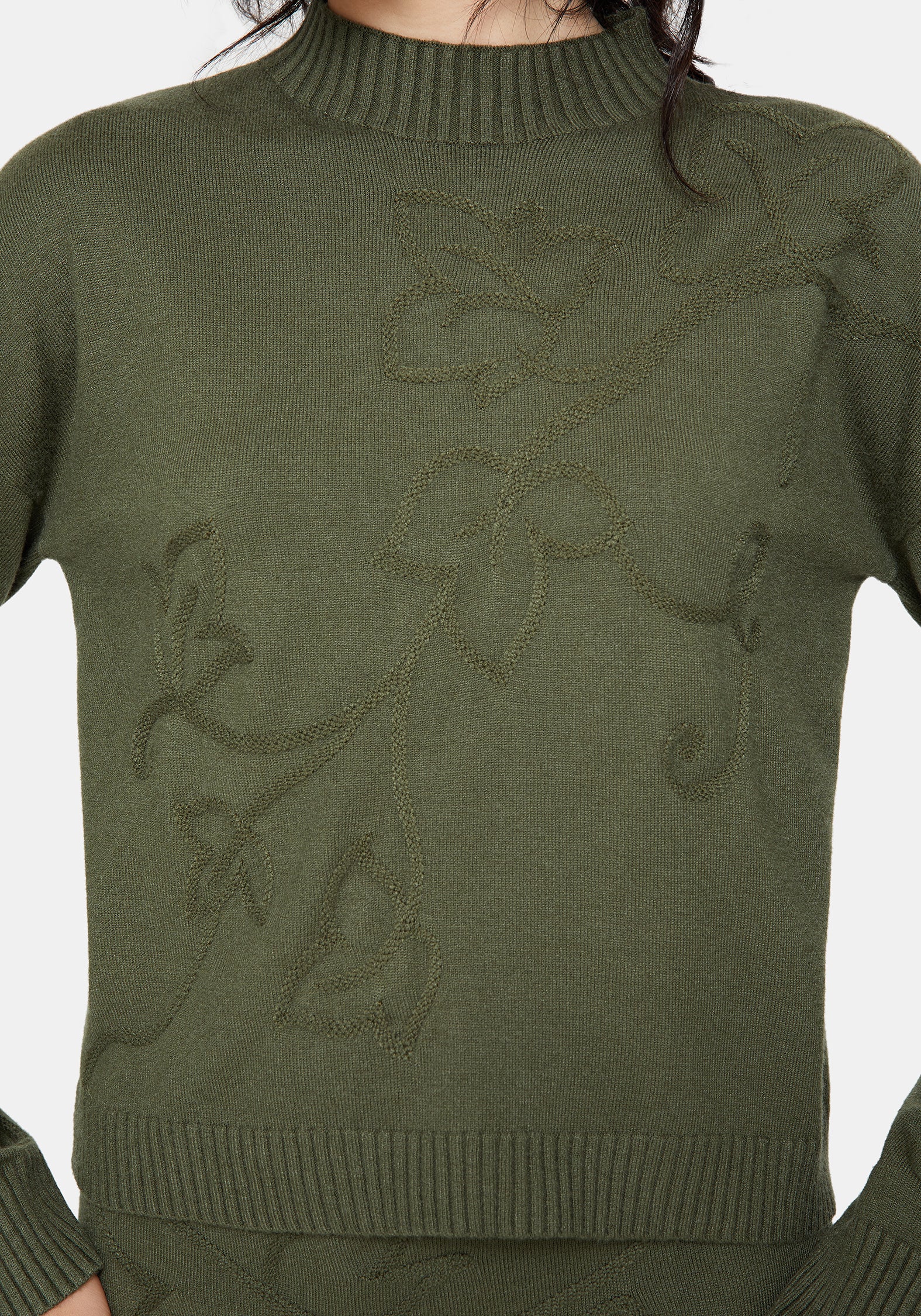 Elixir Branch Detail Knit Jumper - Image 2