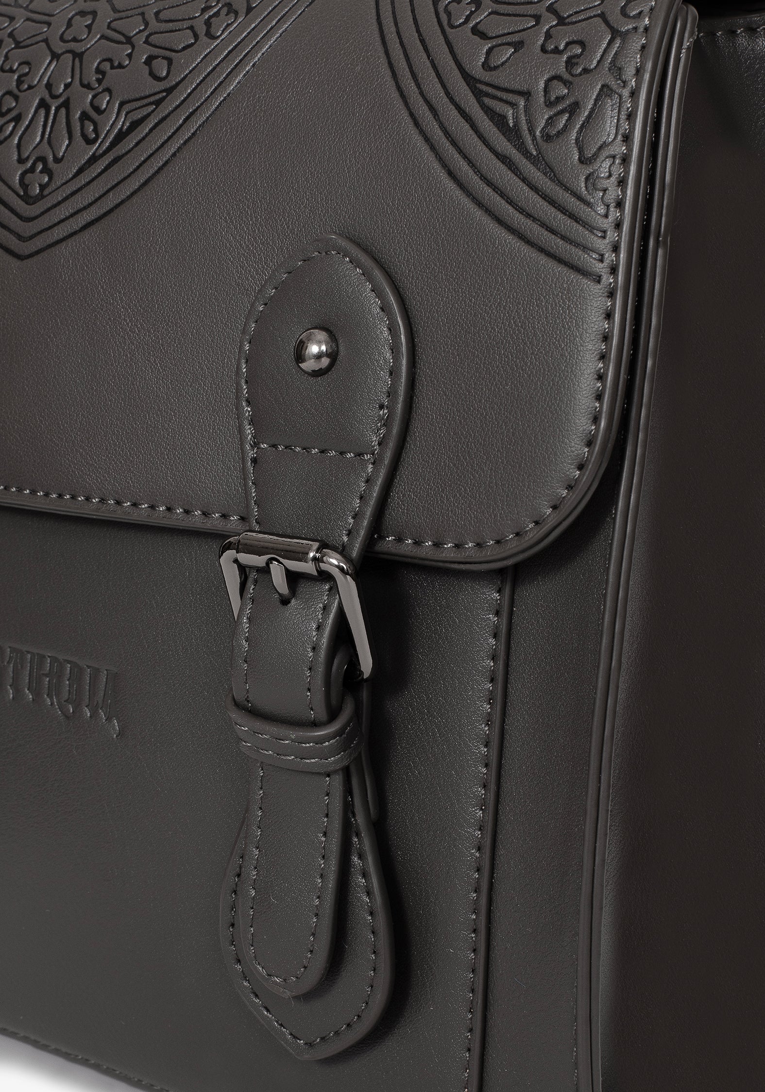 Esther Debossed Satchel Backpack - Image 8