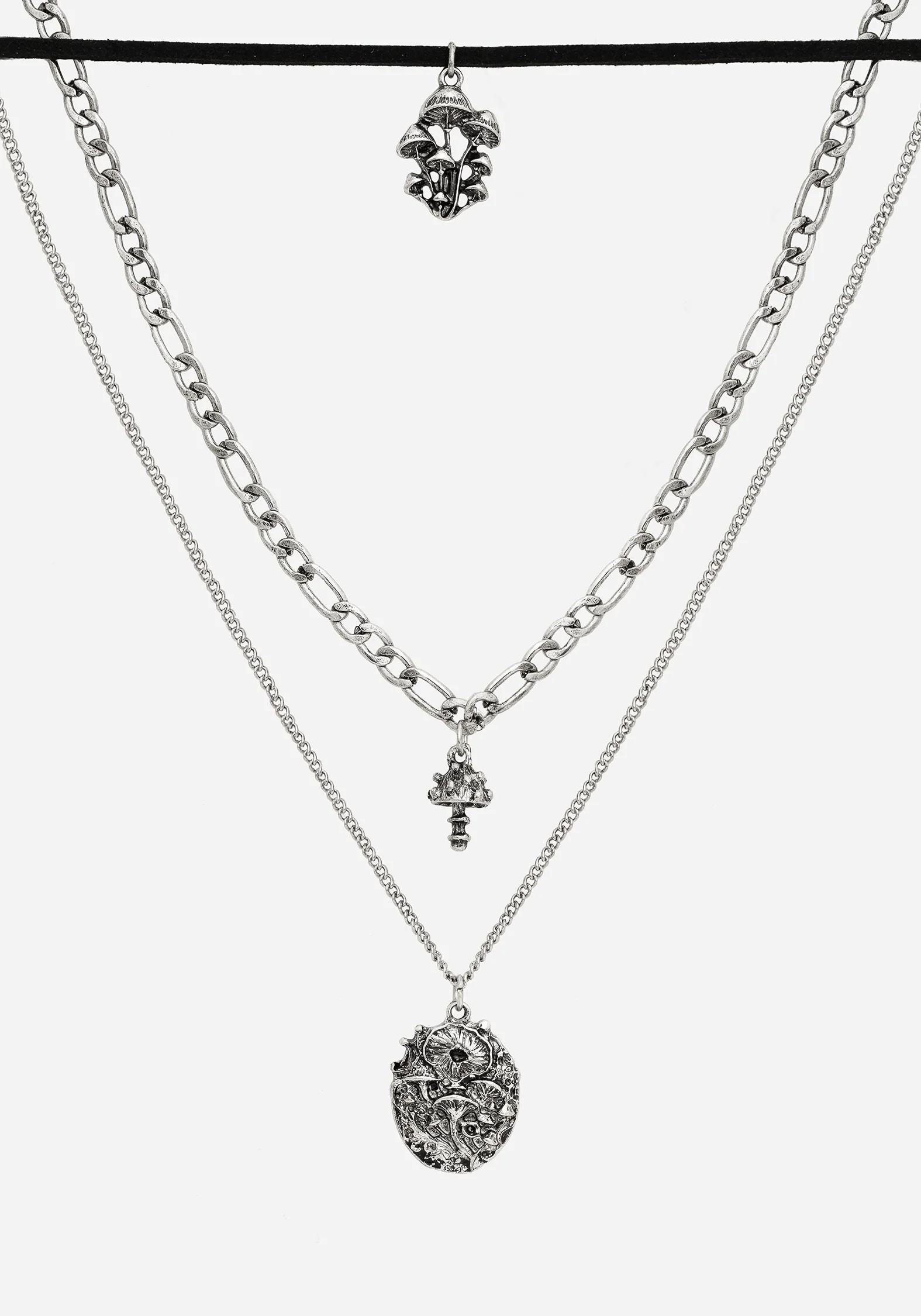Fabula Layered Charm Necklace - Image 2