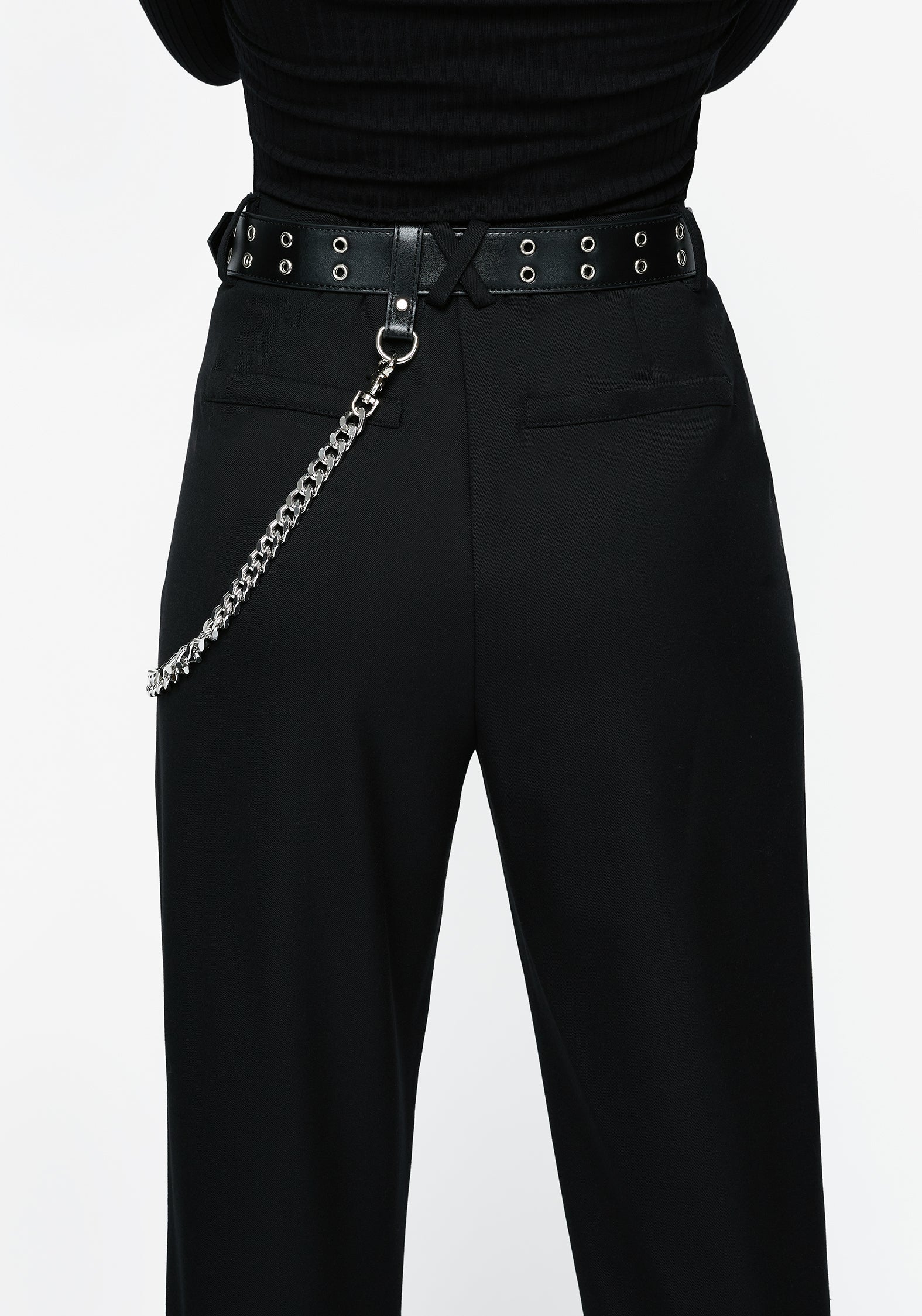 Fury Double Eyelet Chain Belt - Image 4