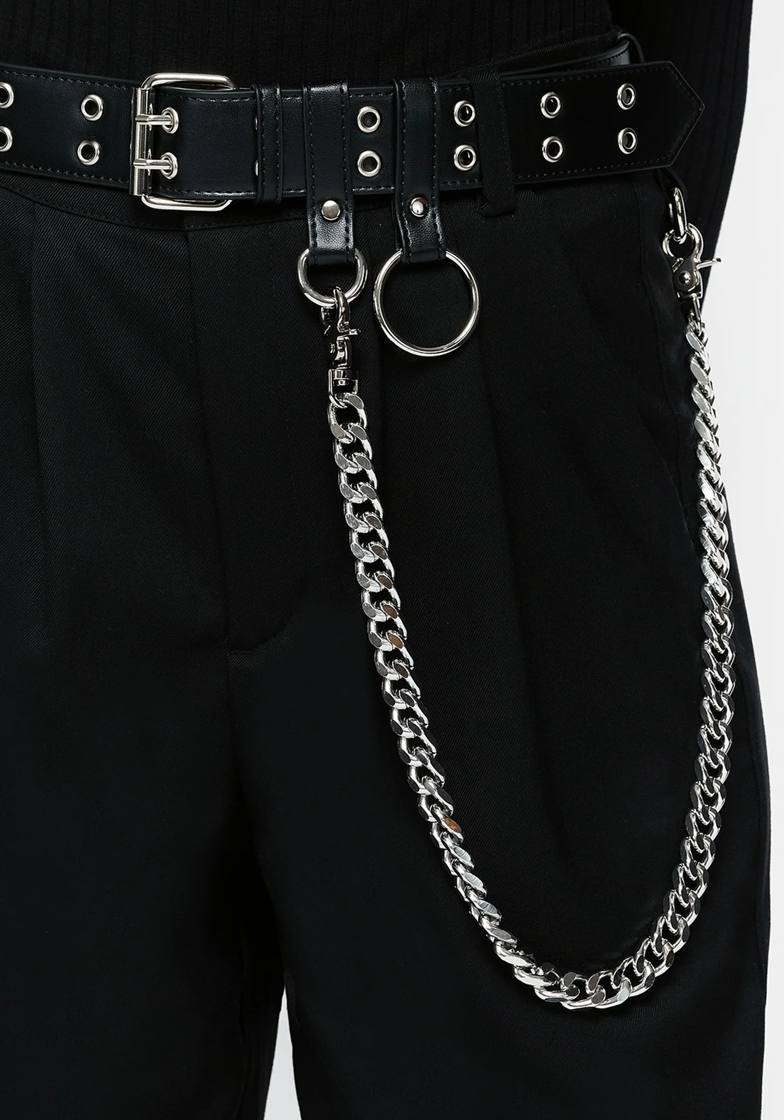 Fury Double Eyelet Chain Belt - Image 5