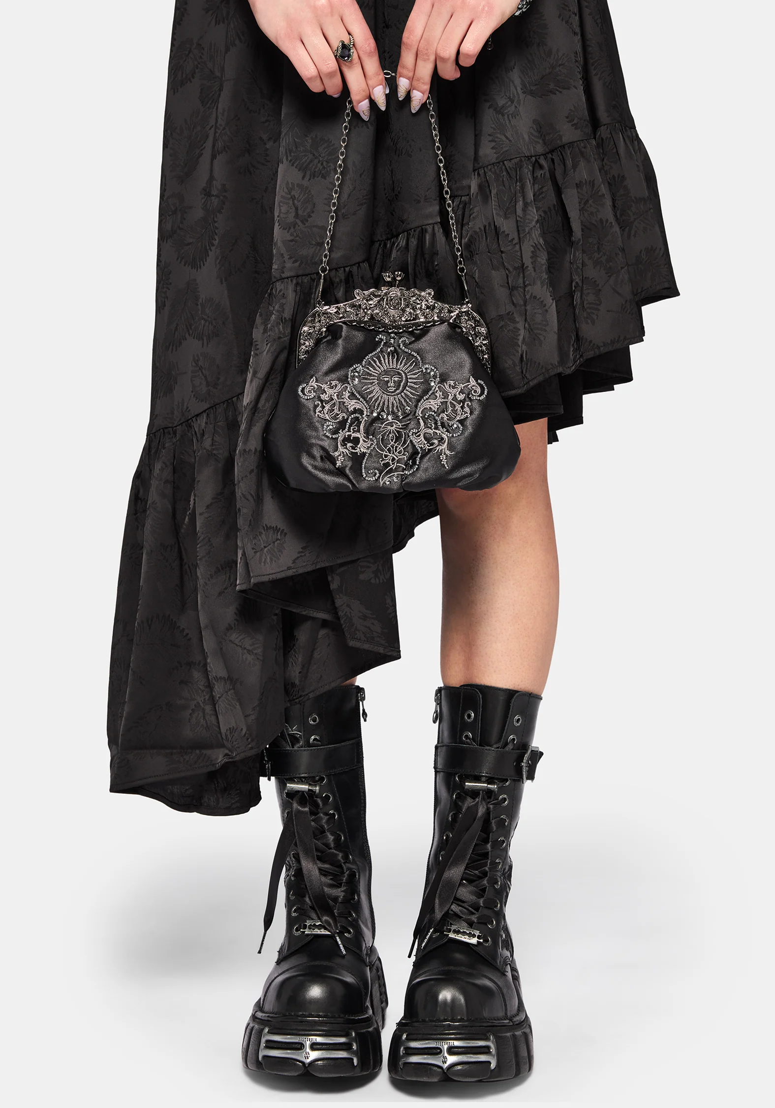 Gaia Celestial Print Pouch Bag - Image 5