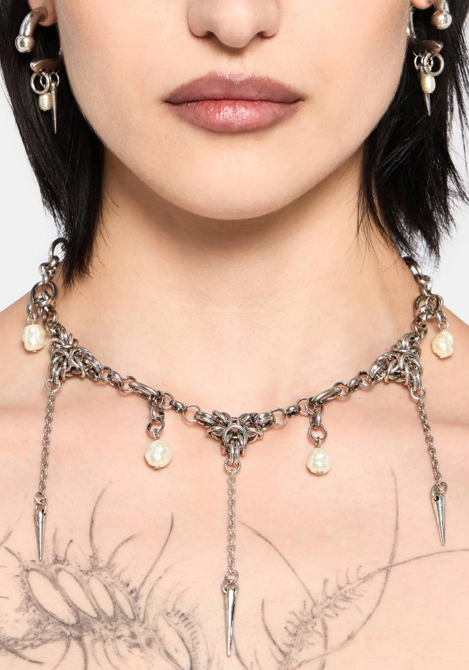Gloryx Spike Chain Choker - Image 3
