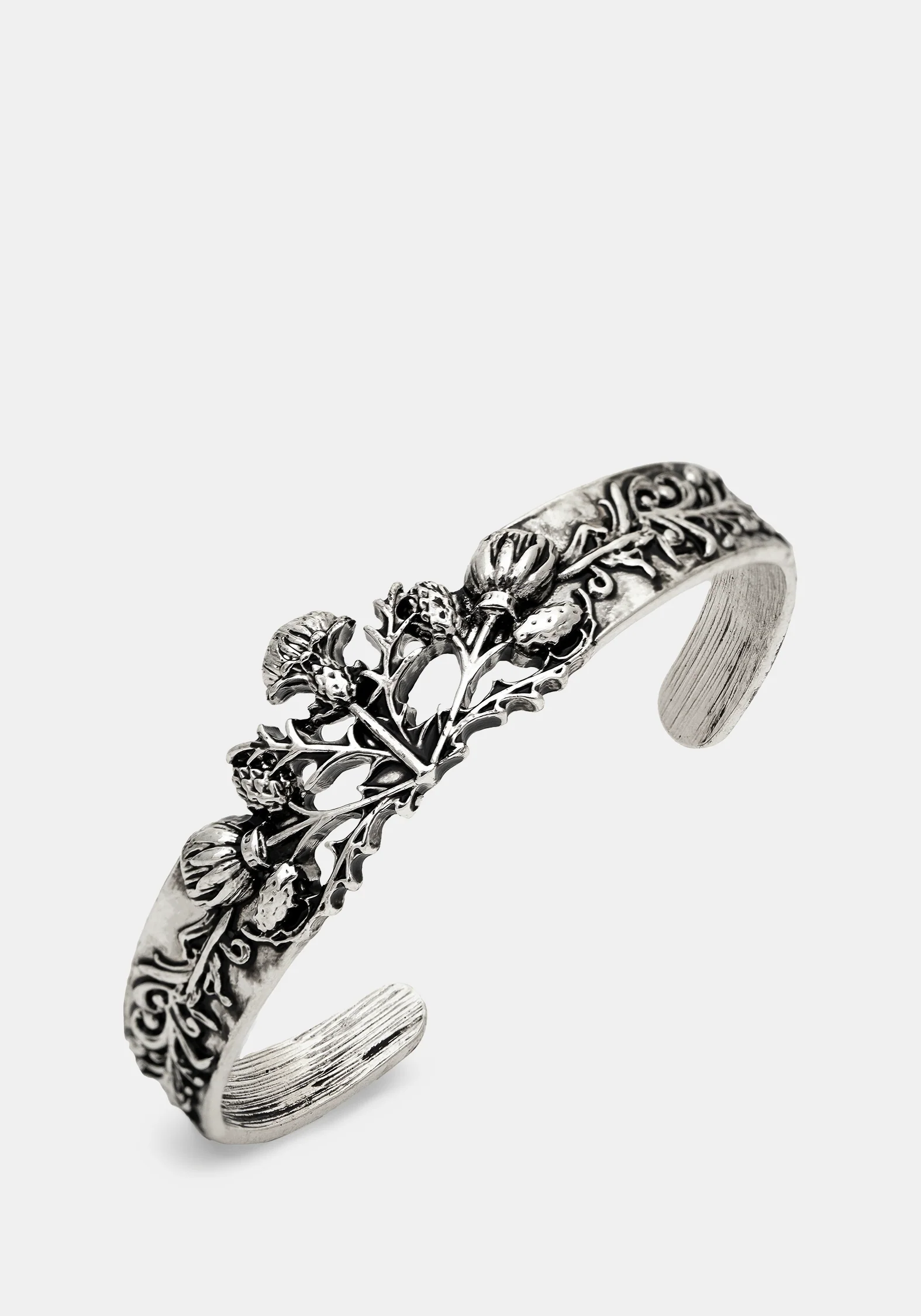 Gorthe Thistle Cuff Bangle