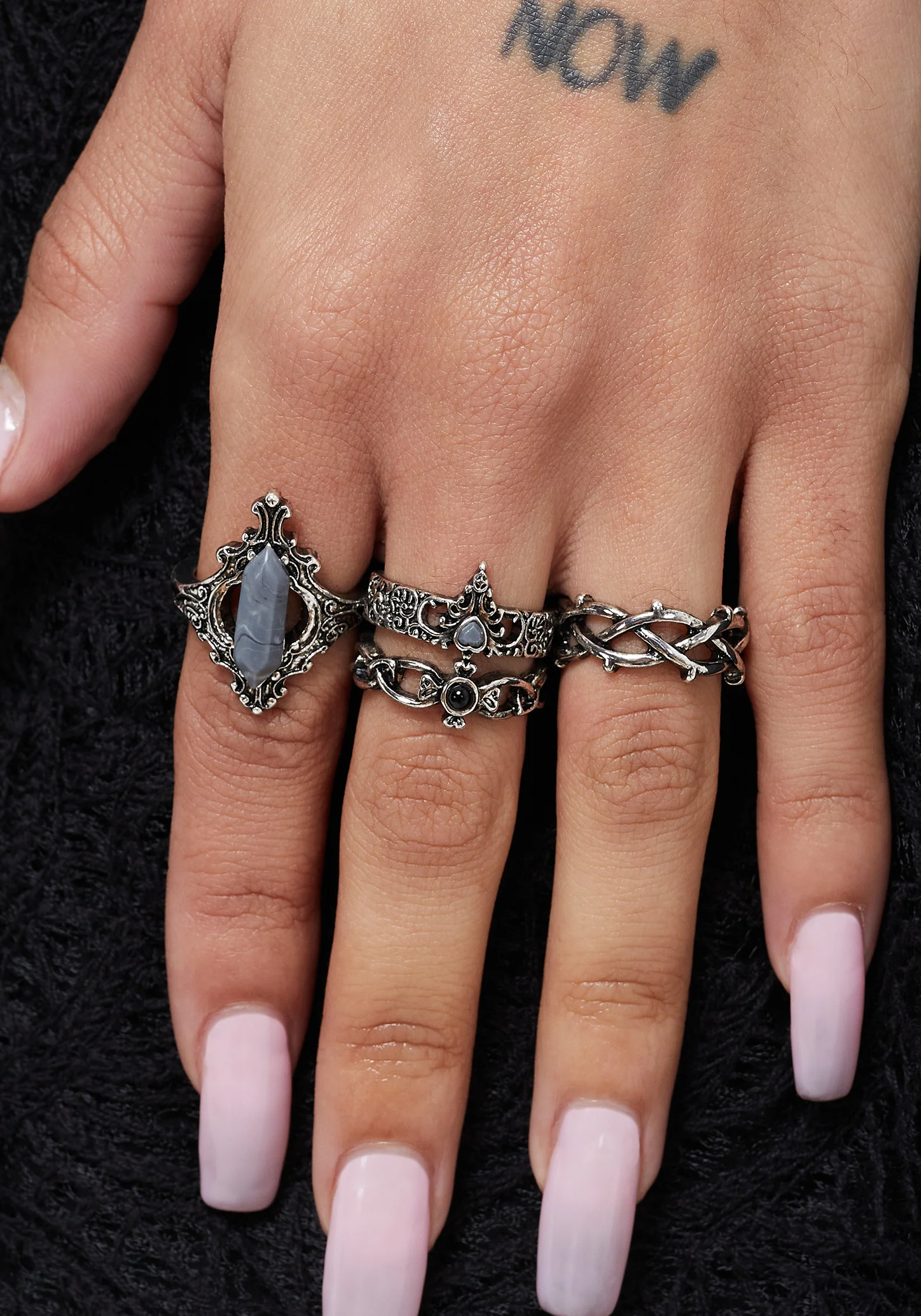 Gothique Assorted Ring Set - Image 2