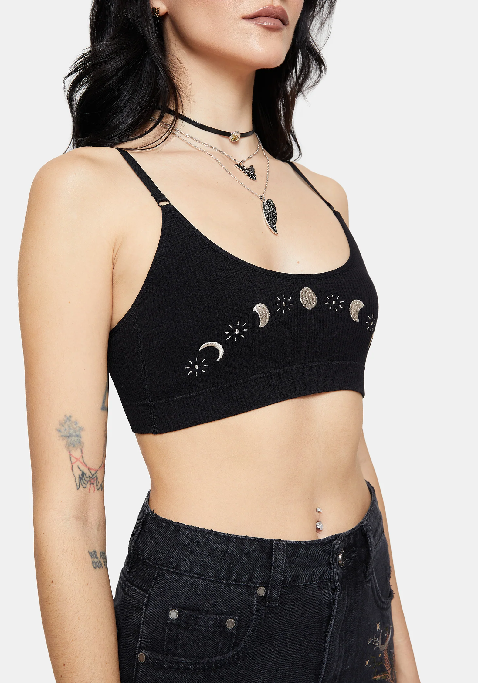 Griffinfly Embroidered Seamless Bralet Set - Image 3