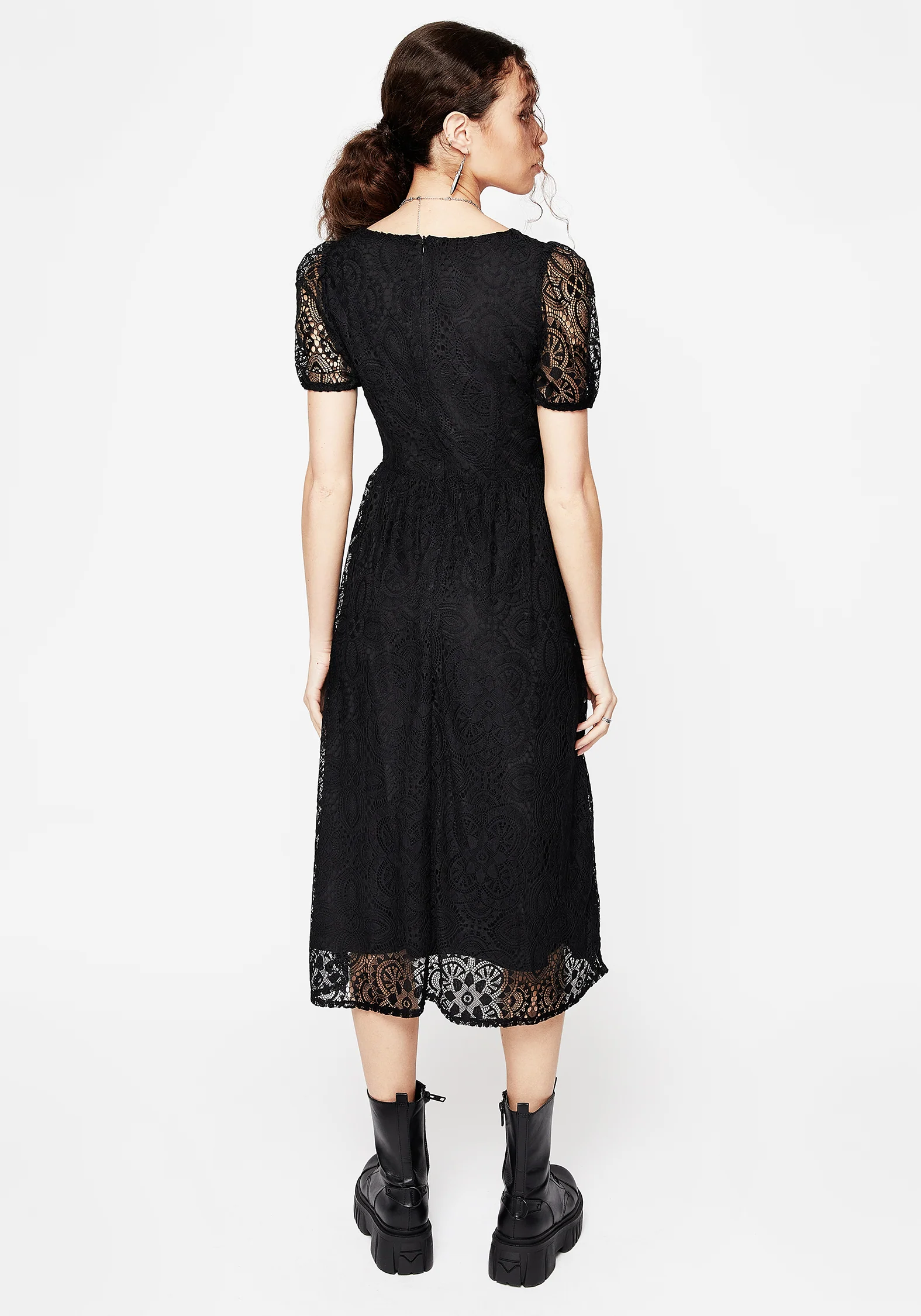 Harmonia Lace Midi Dress - Image 3