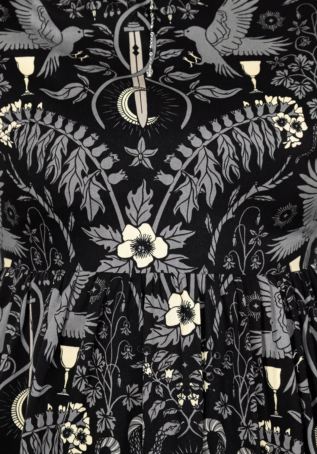 Hecate's Garden Skater Mini Dress - Image 2