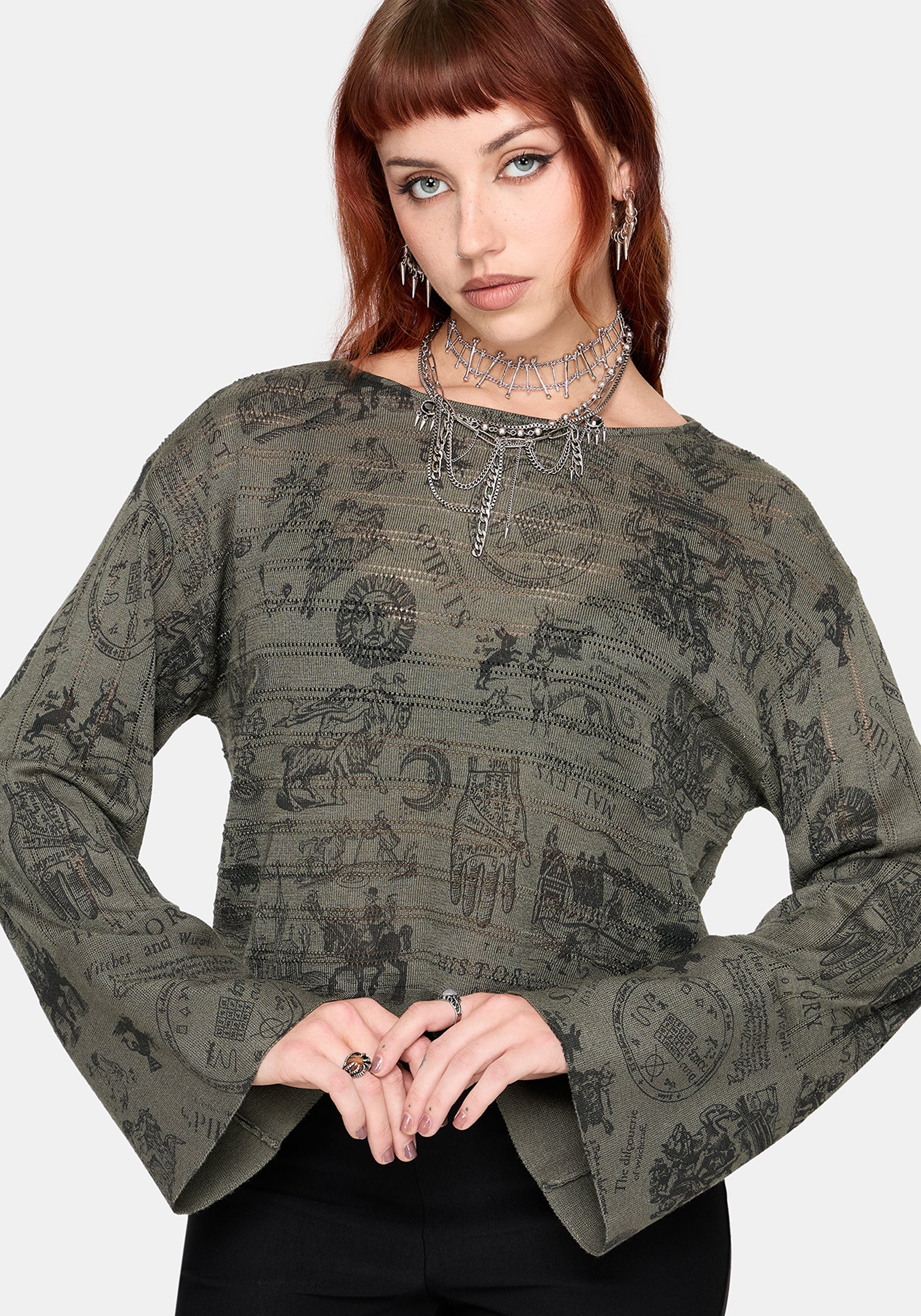 Heresy Ladder Stitch Jumper - Image 5