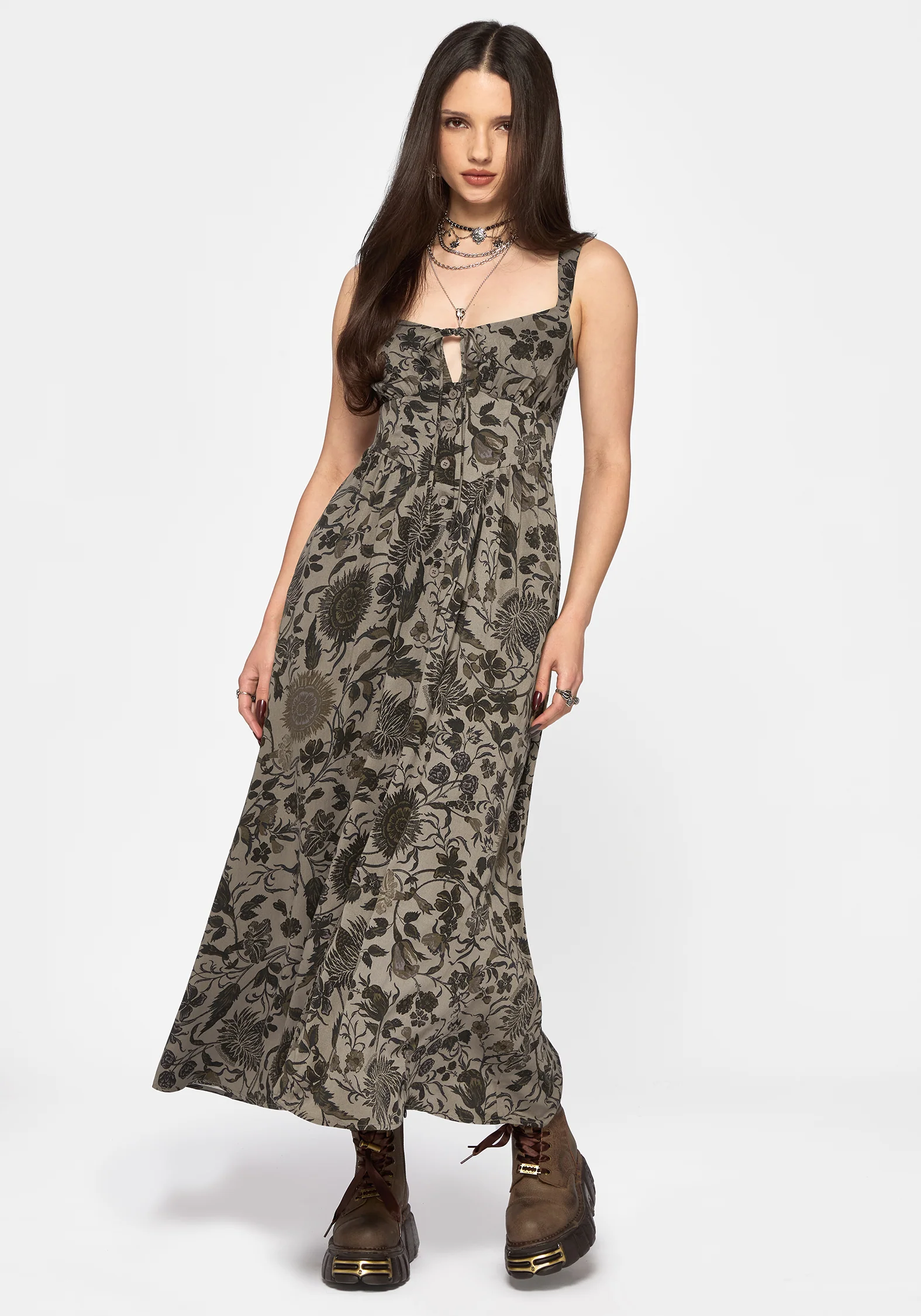 Herla Bhatik Floral Cami Midaxi Dress - Image 6
