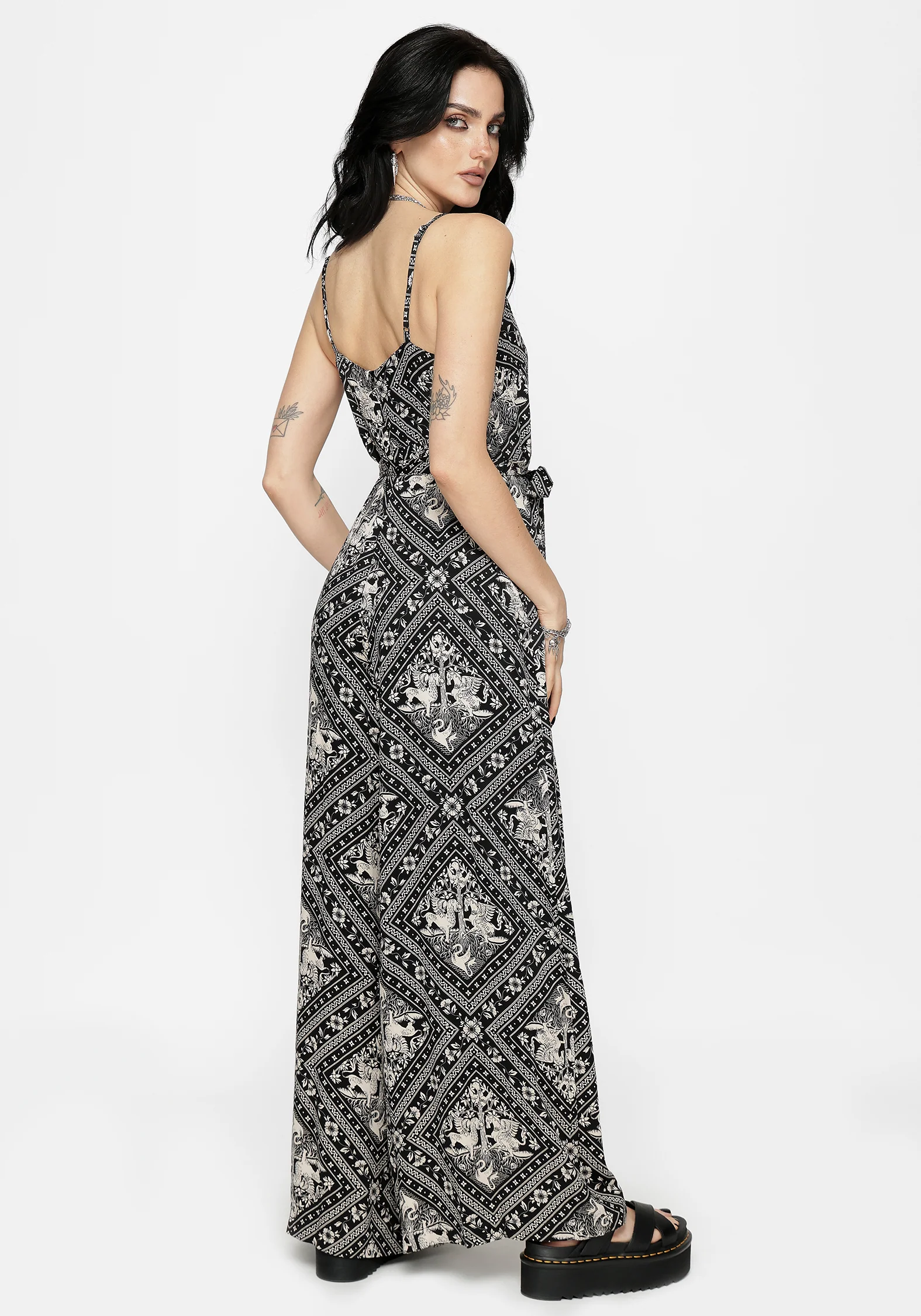 Hexweave Wide Leg Cami Jumpsuit - Image 3
