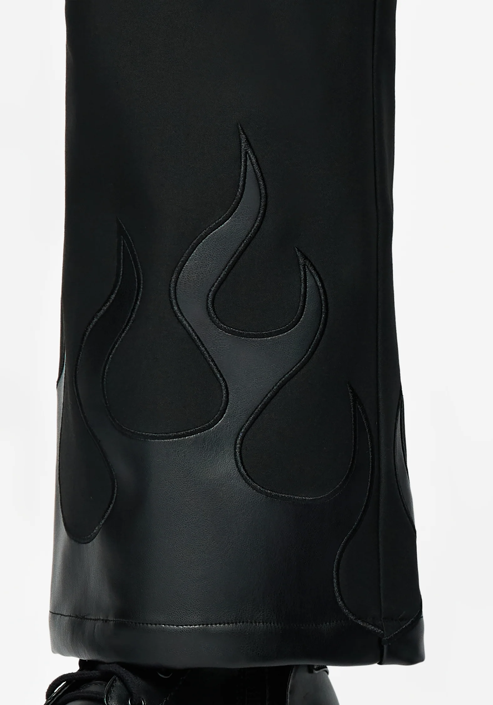 Ignite Faux Leather Tailored Trousers - Image 2