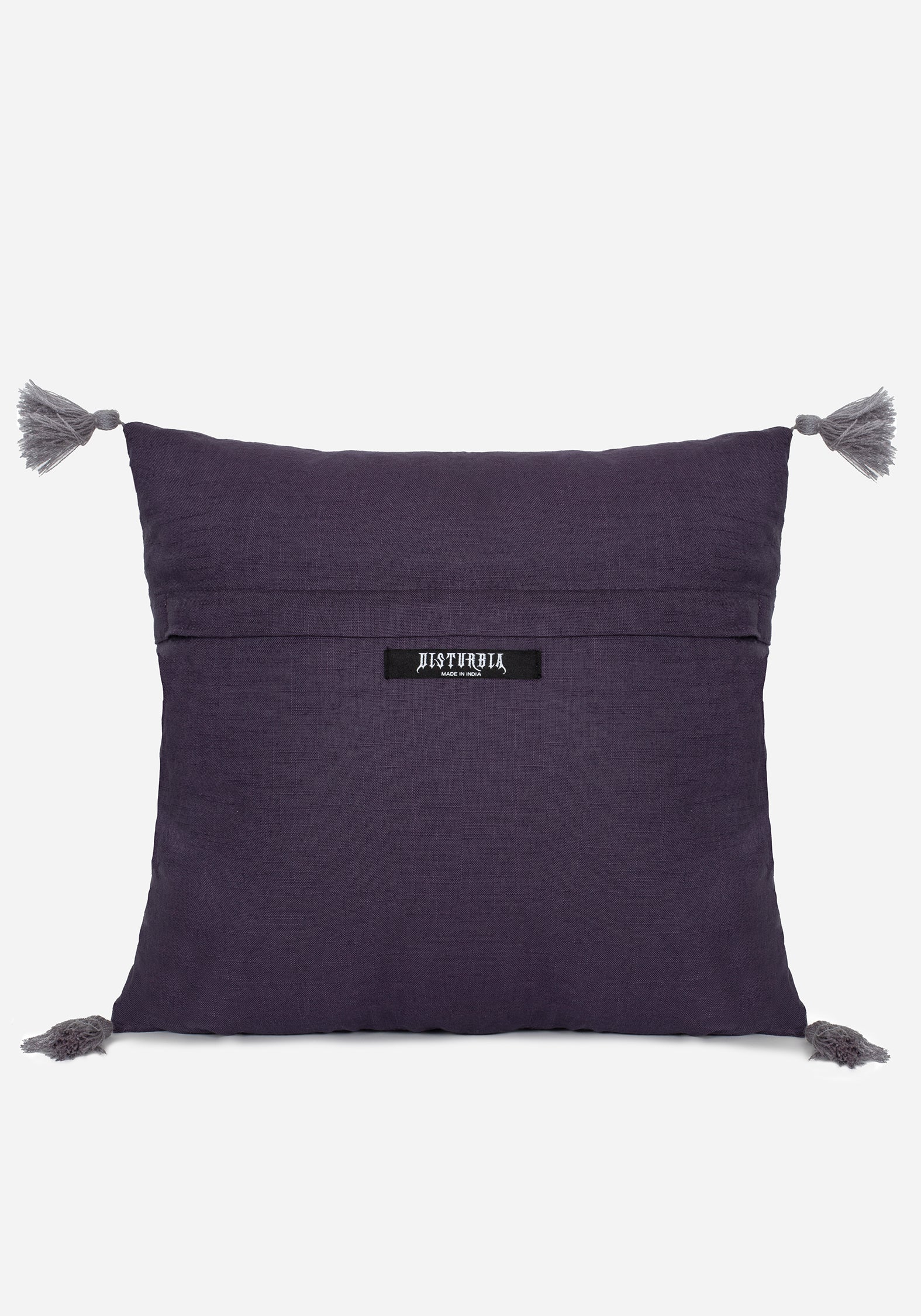 Iris Rope Embroidery Throw Cushion - Image 4