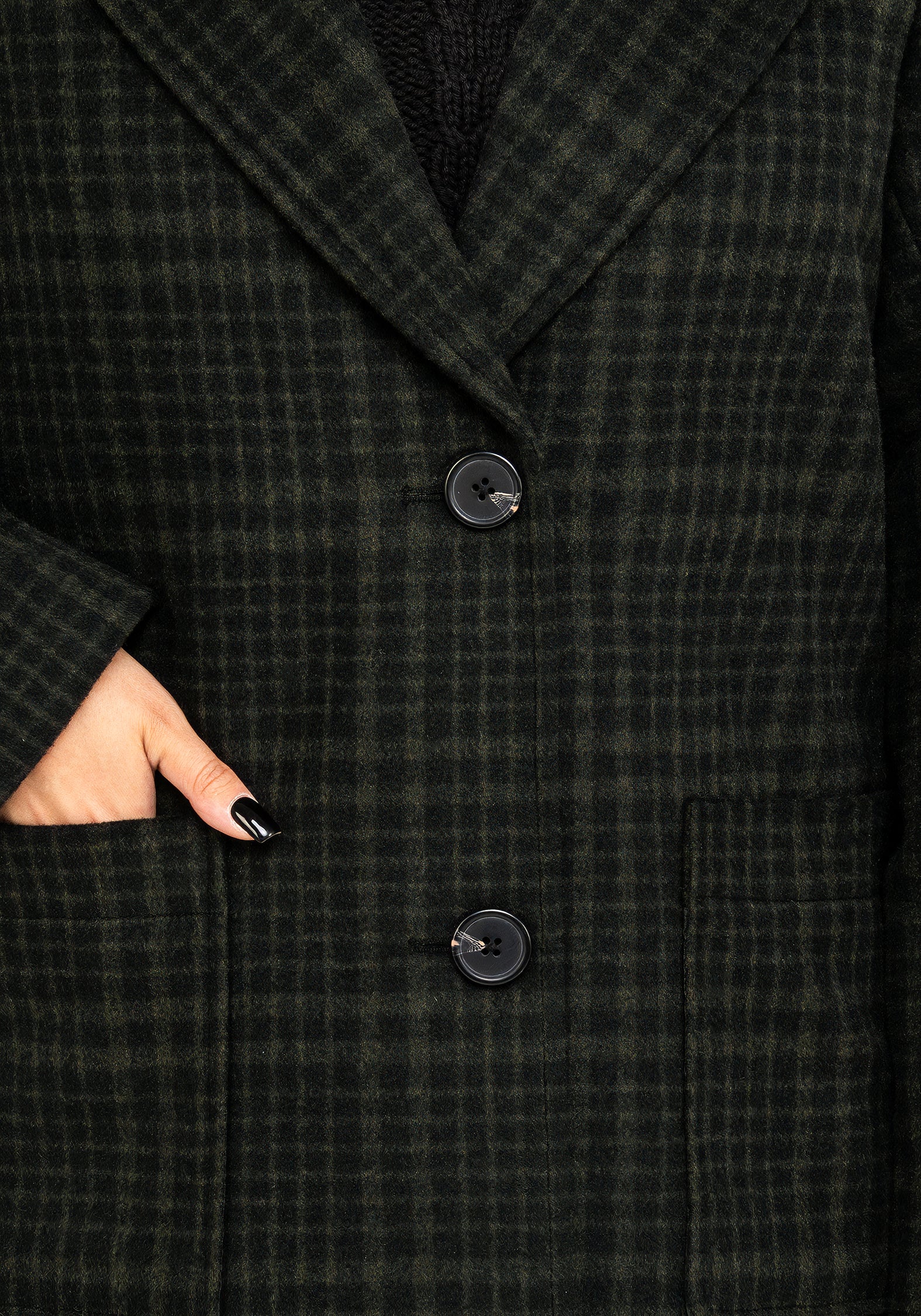 Jackdaw Check Wool Blend Duster Coat - Image 2
