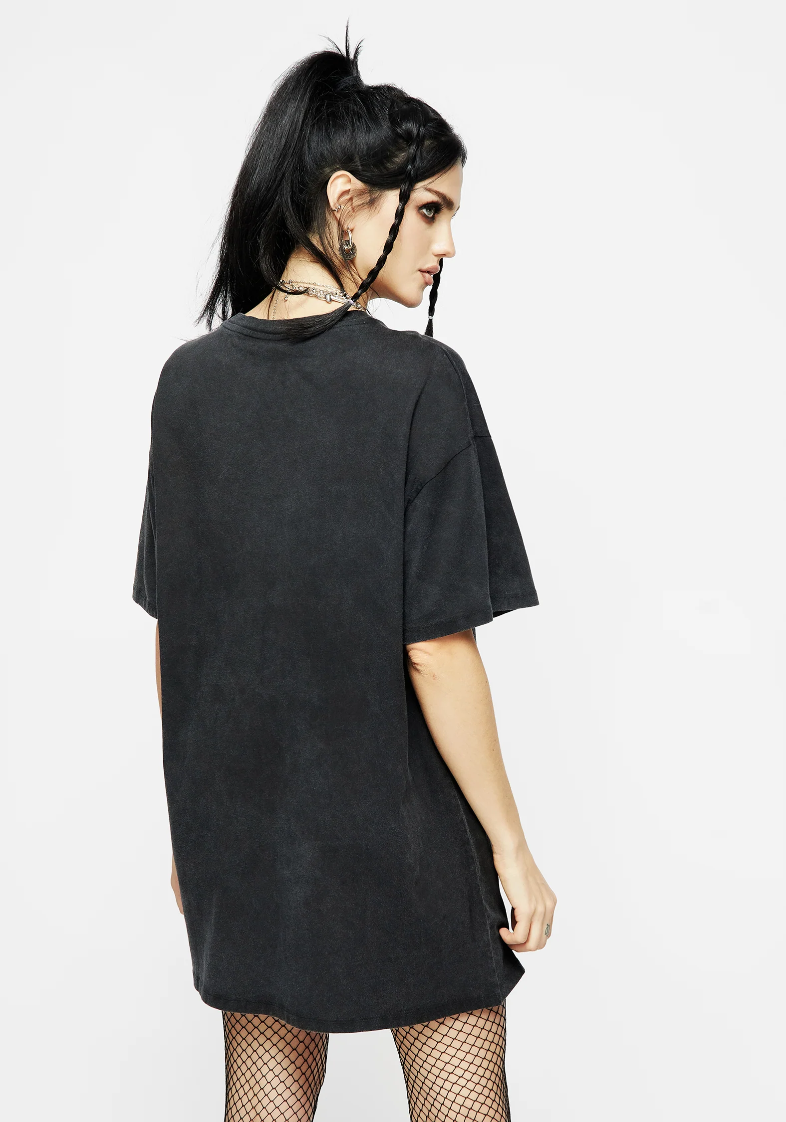 Just Say Know Mushroom Tee Dress - Image 3
