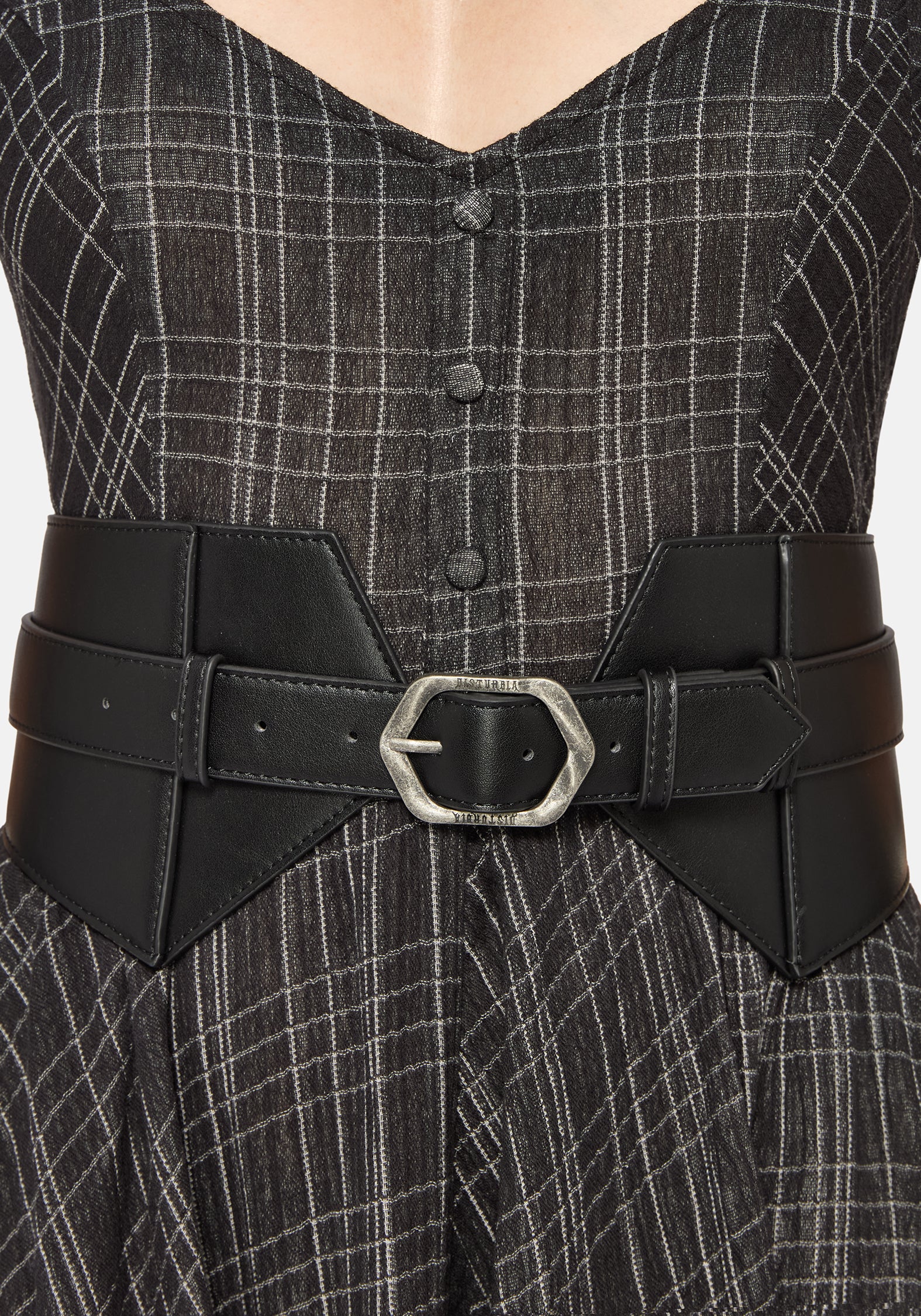 Lancet Buckle Pointed Waist Belt